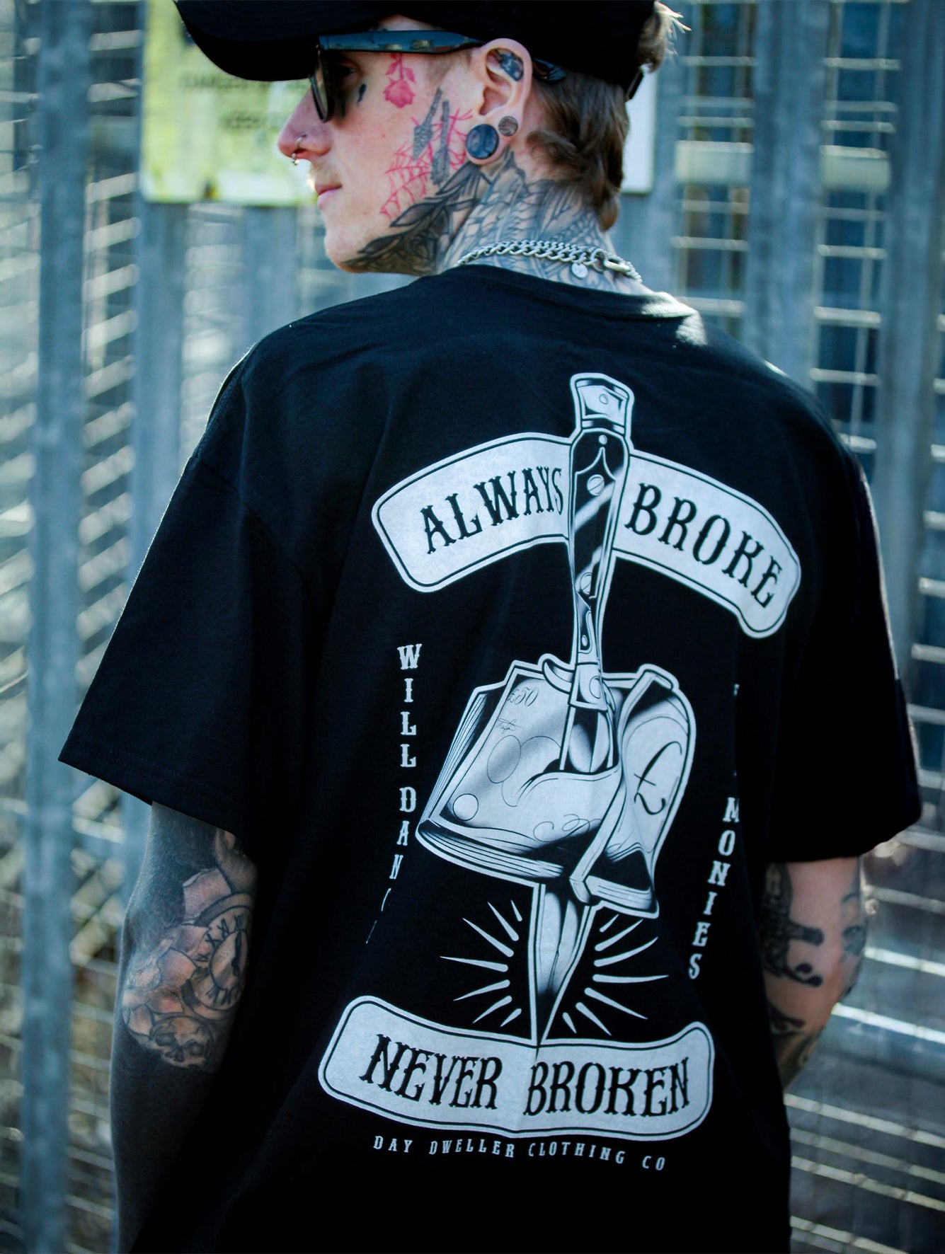 'Always Broke, Never Broken' Tee