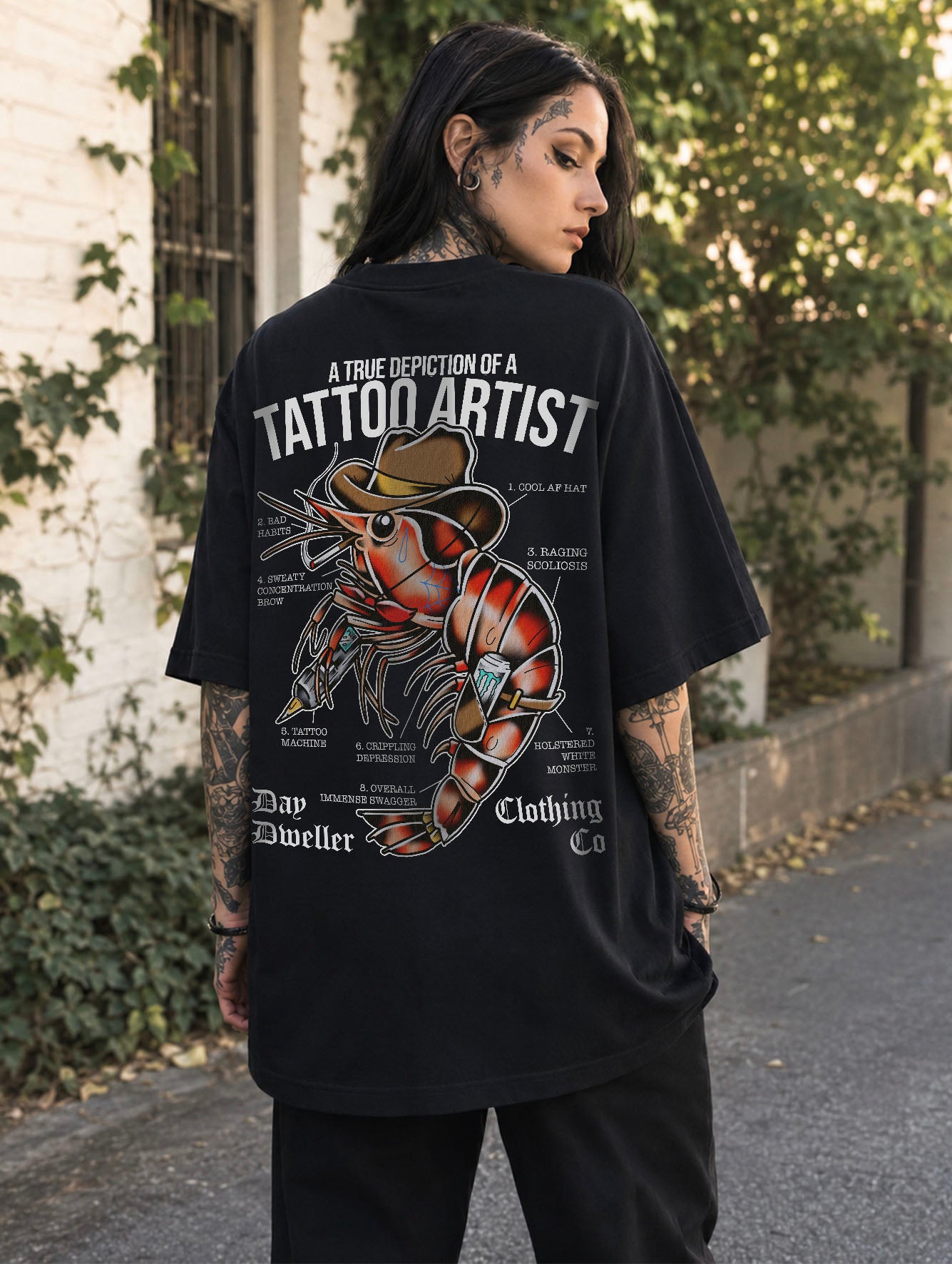 'A True Depiction of a Tattoo Artist' Tee
