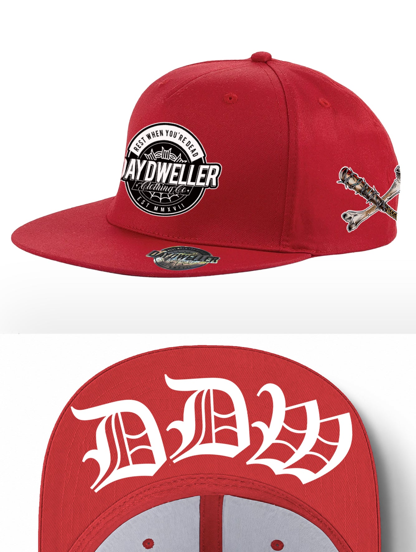 'Break Stuff' Red Snapback