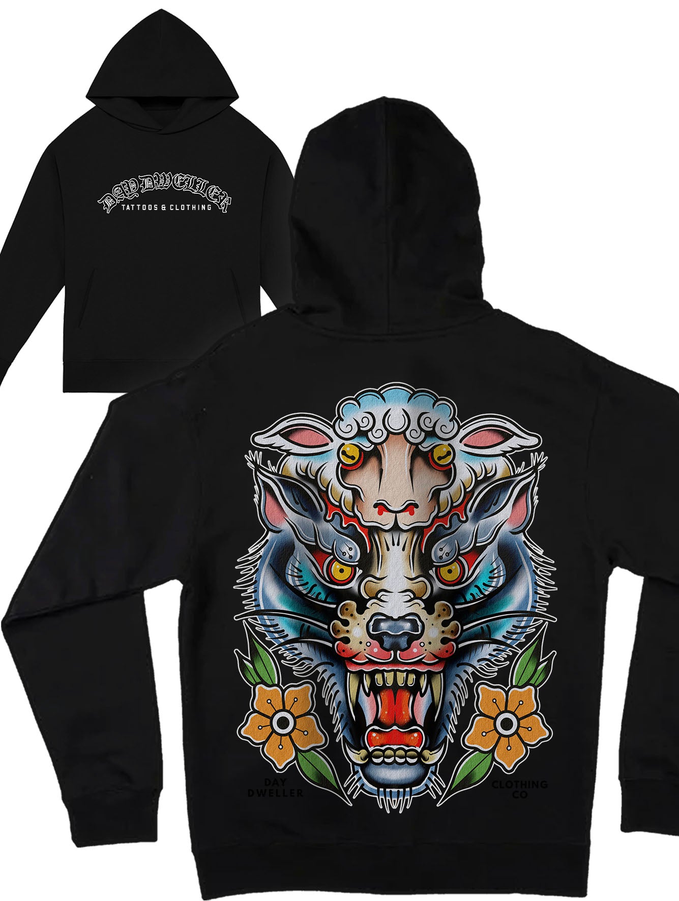 'Beware The Company You Keep' Heavyweight Hoodie
