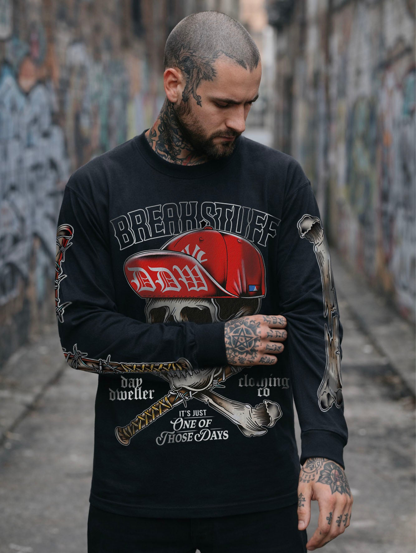 'Break Stuff' Long Sleeve Tee