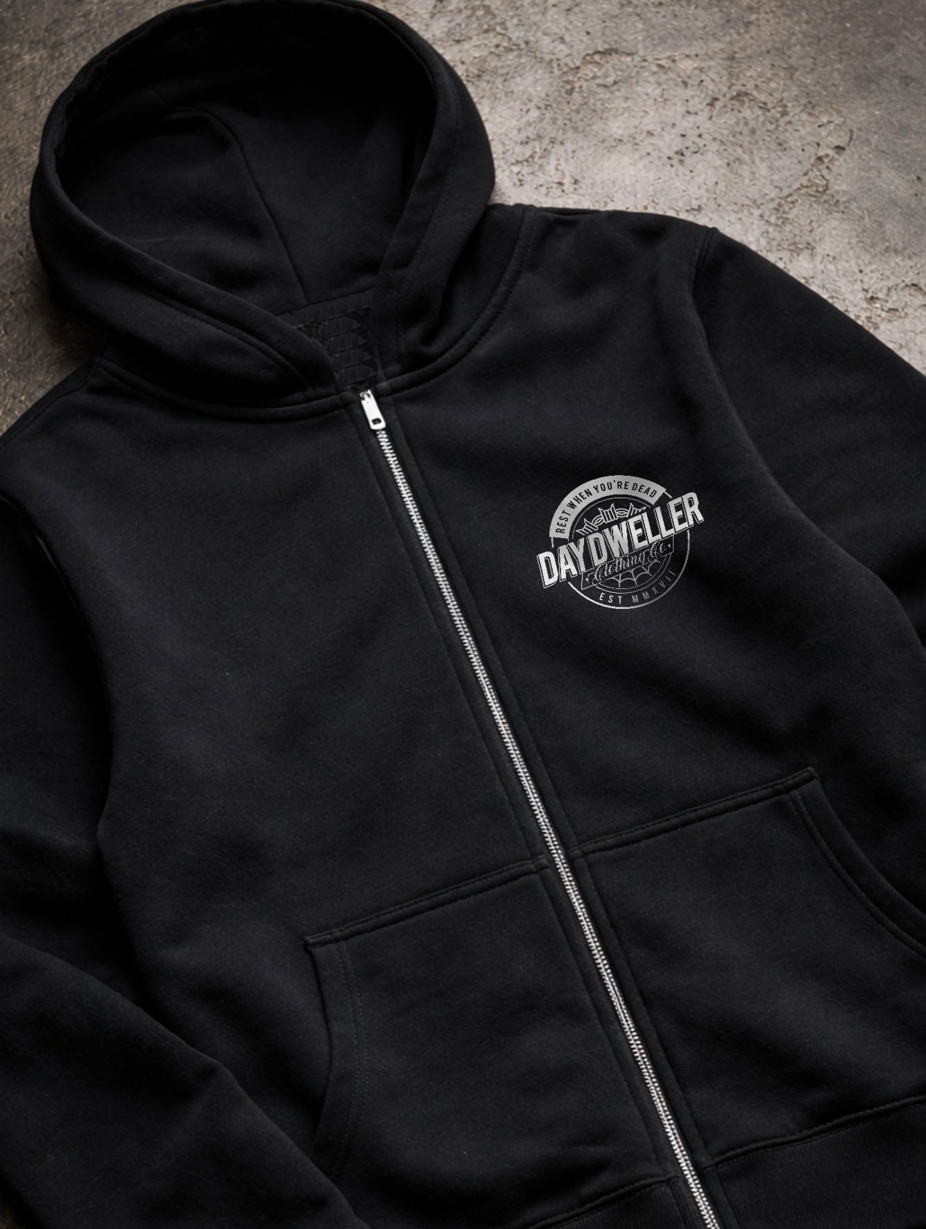 'Break Stuff' Heavy Zipper Hoodie