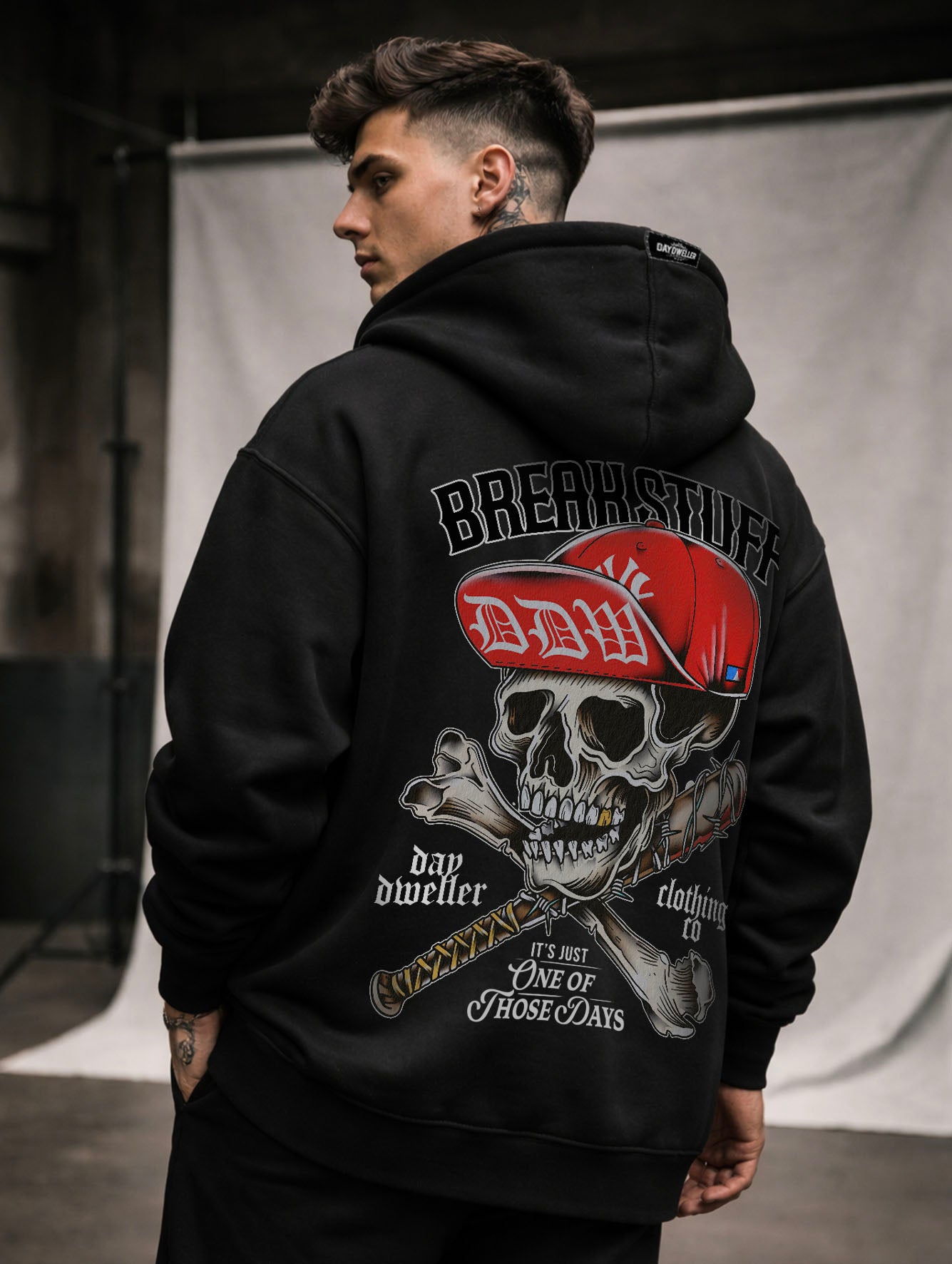 'Break Stuff' Heavy Zipper Hoodie