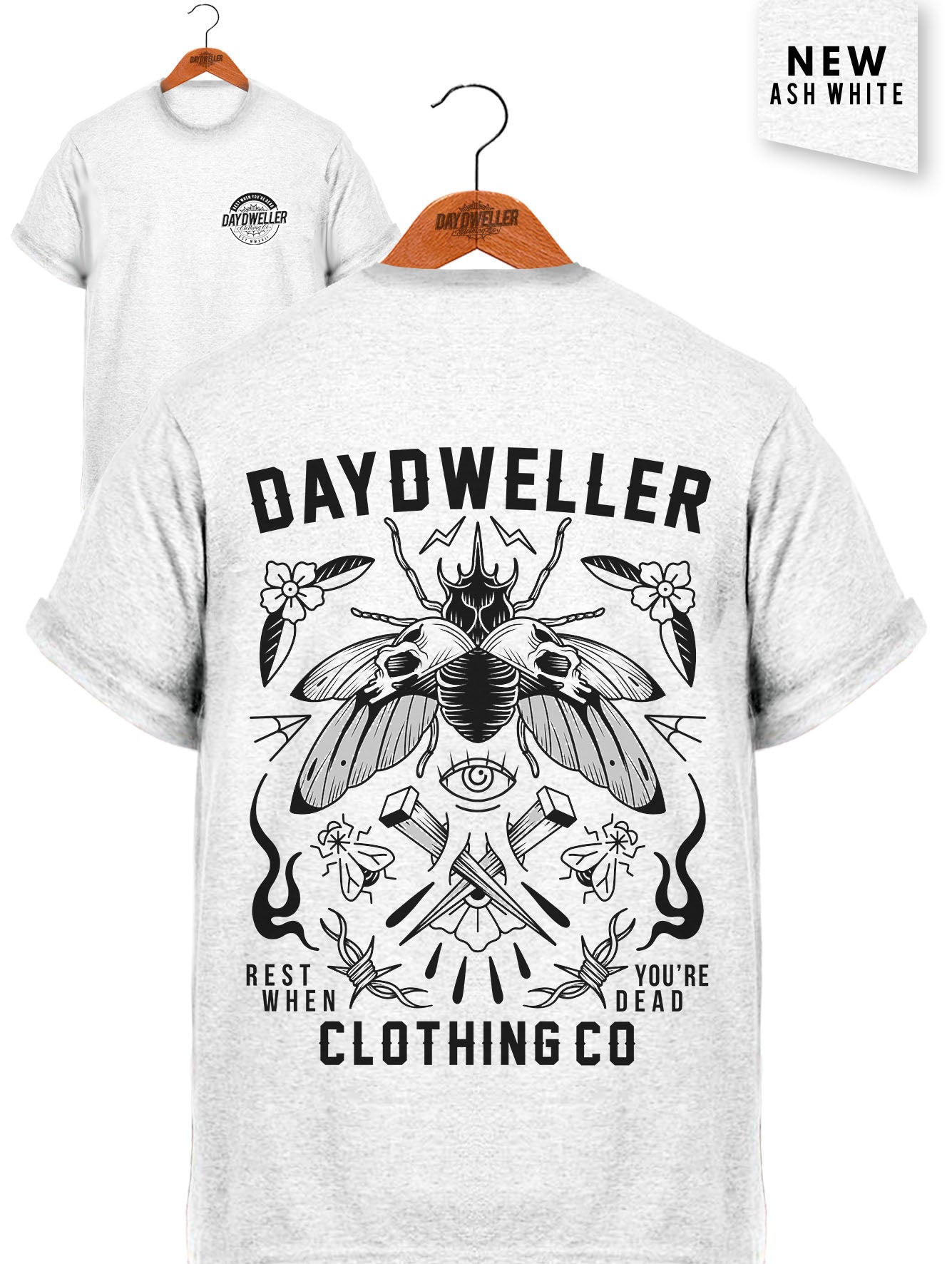 'Bug Flash' Black Tee