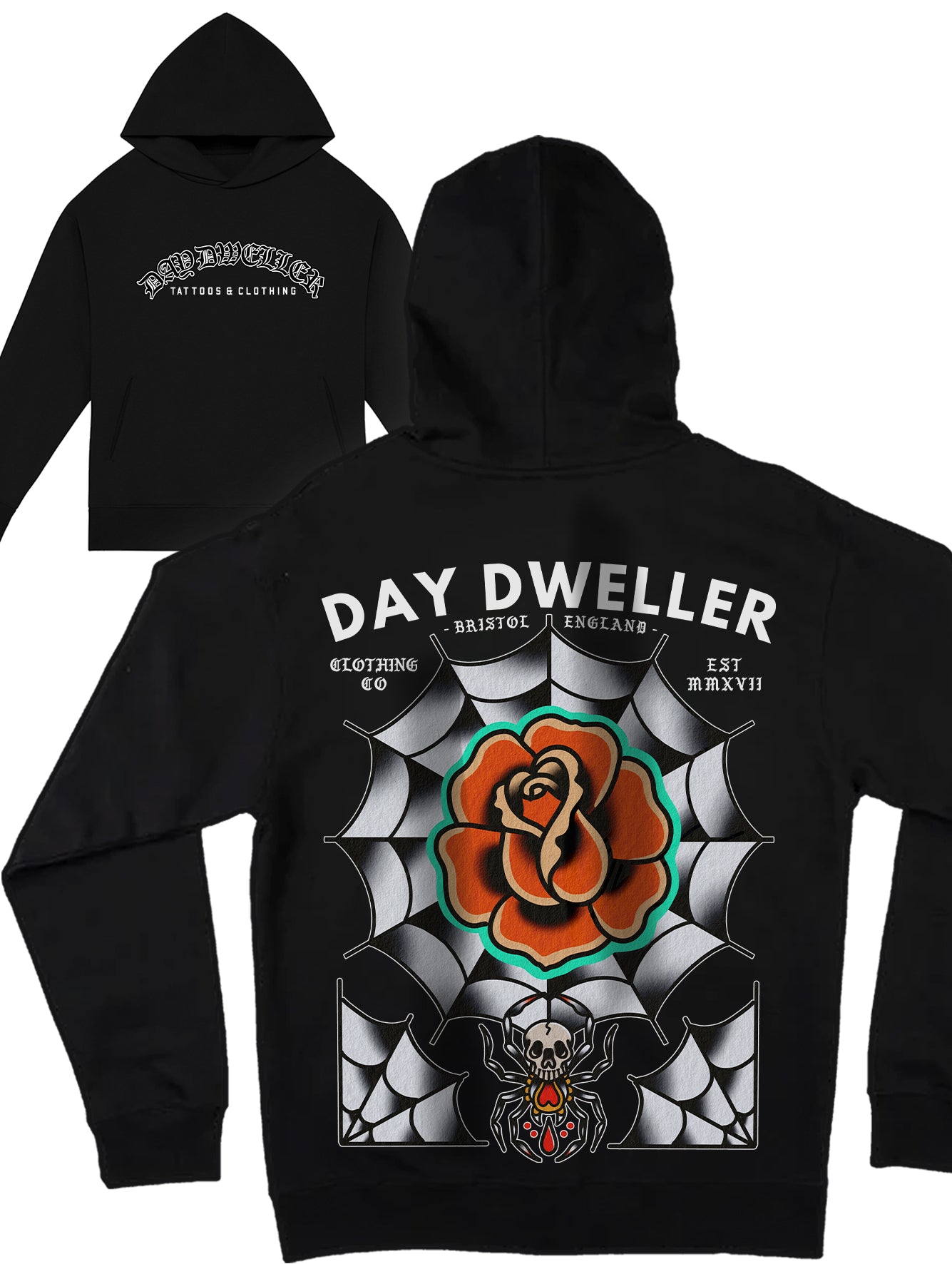 'Cobwebs' Heavyweight Hoodie