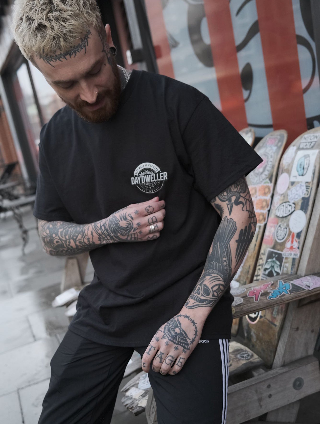 'Day Dweller Tattoo' Tee