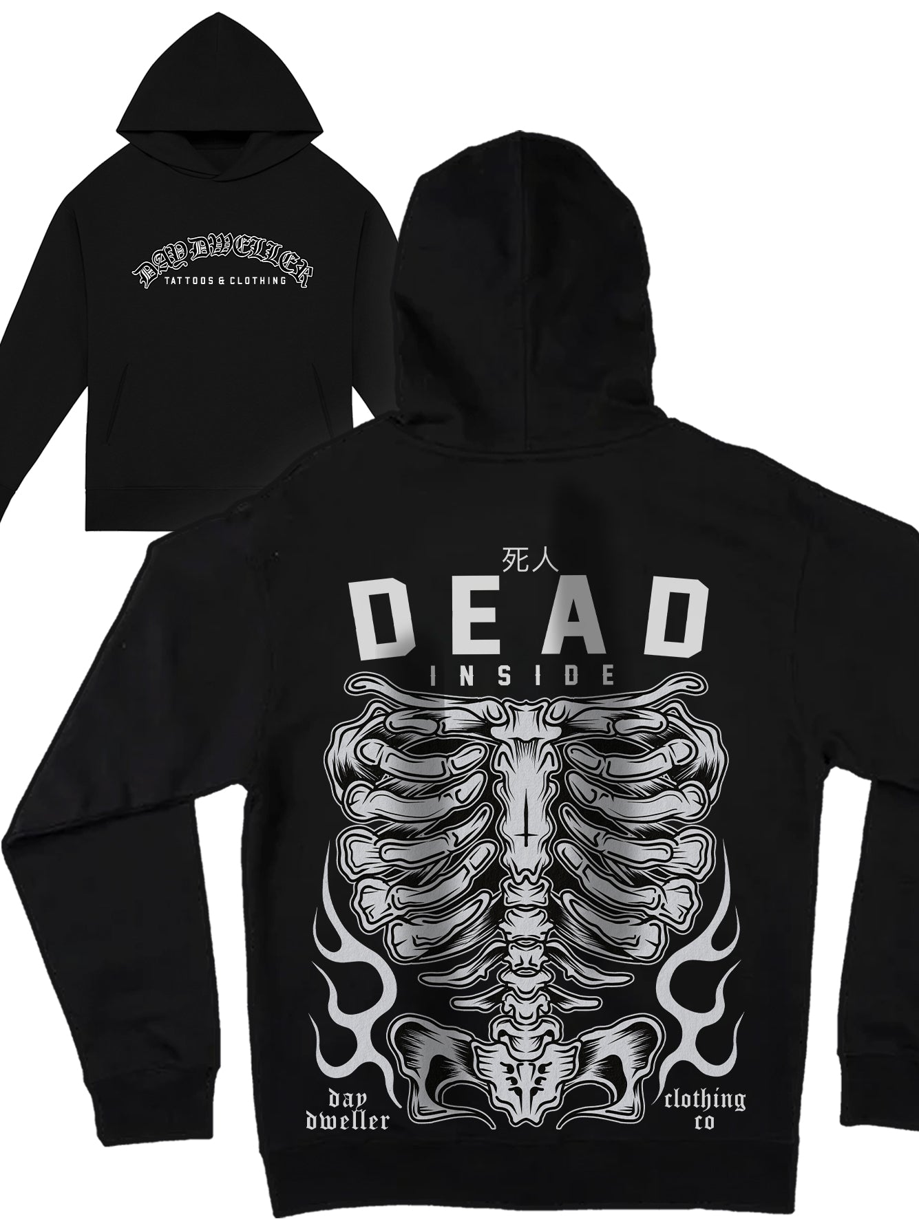 'Dead Inside' Heavyweight Hoodie