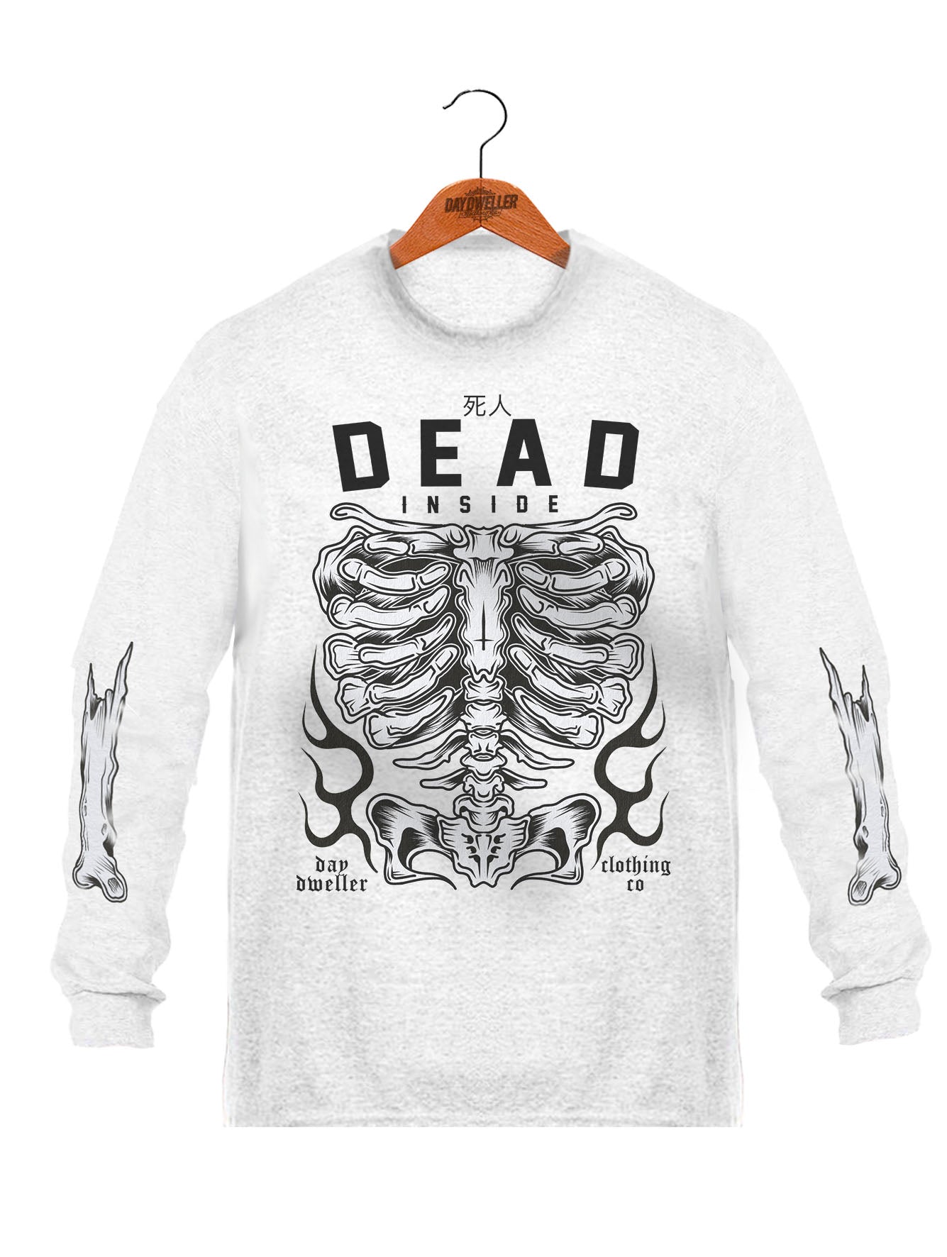'Dead Inside' Long Sleeve Tee