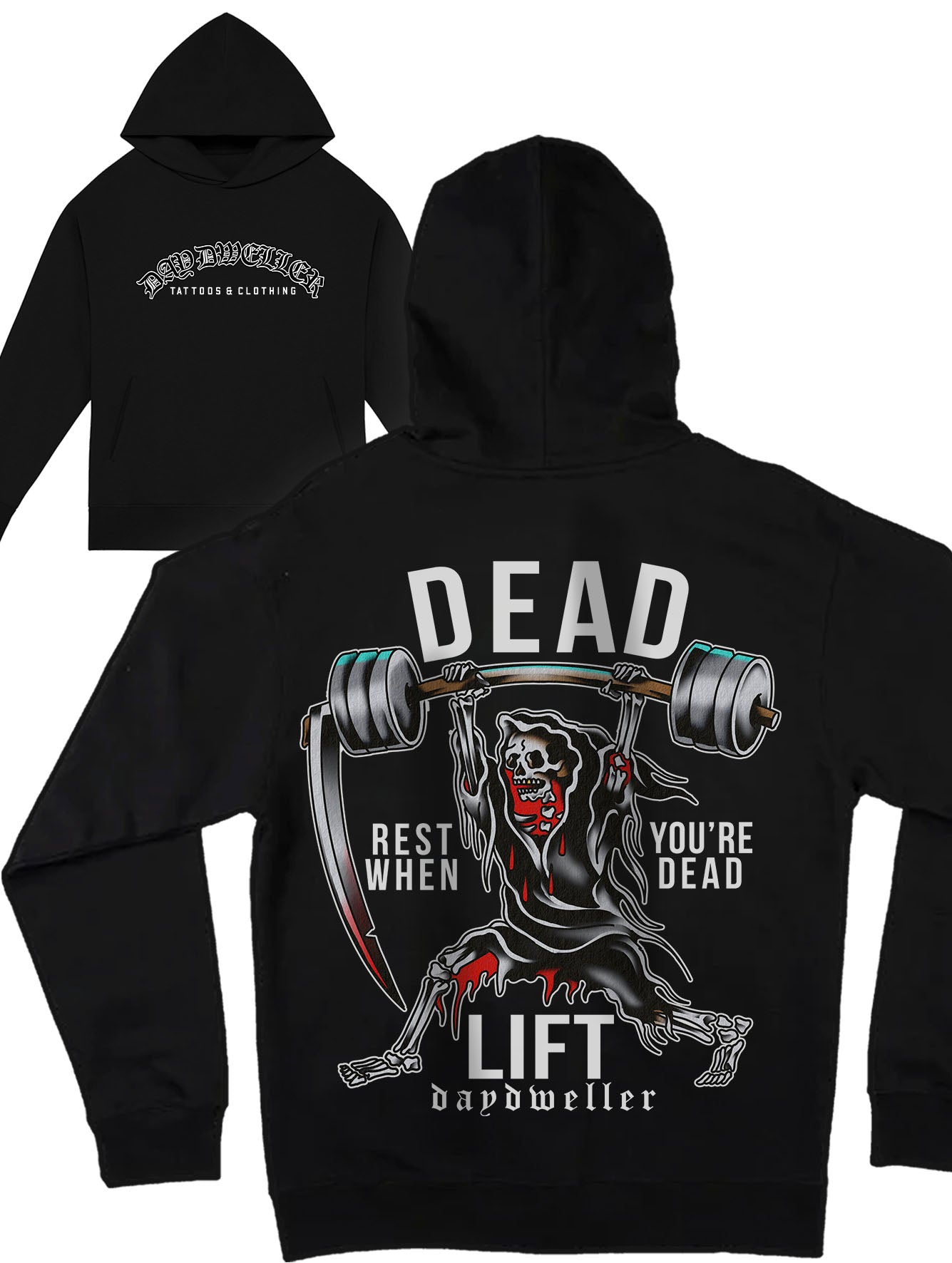 'Dead Lift' Heavyweight Hoodie