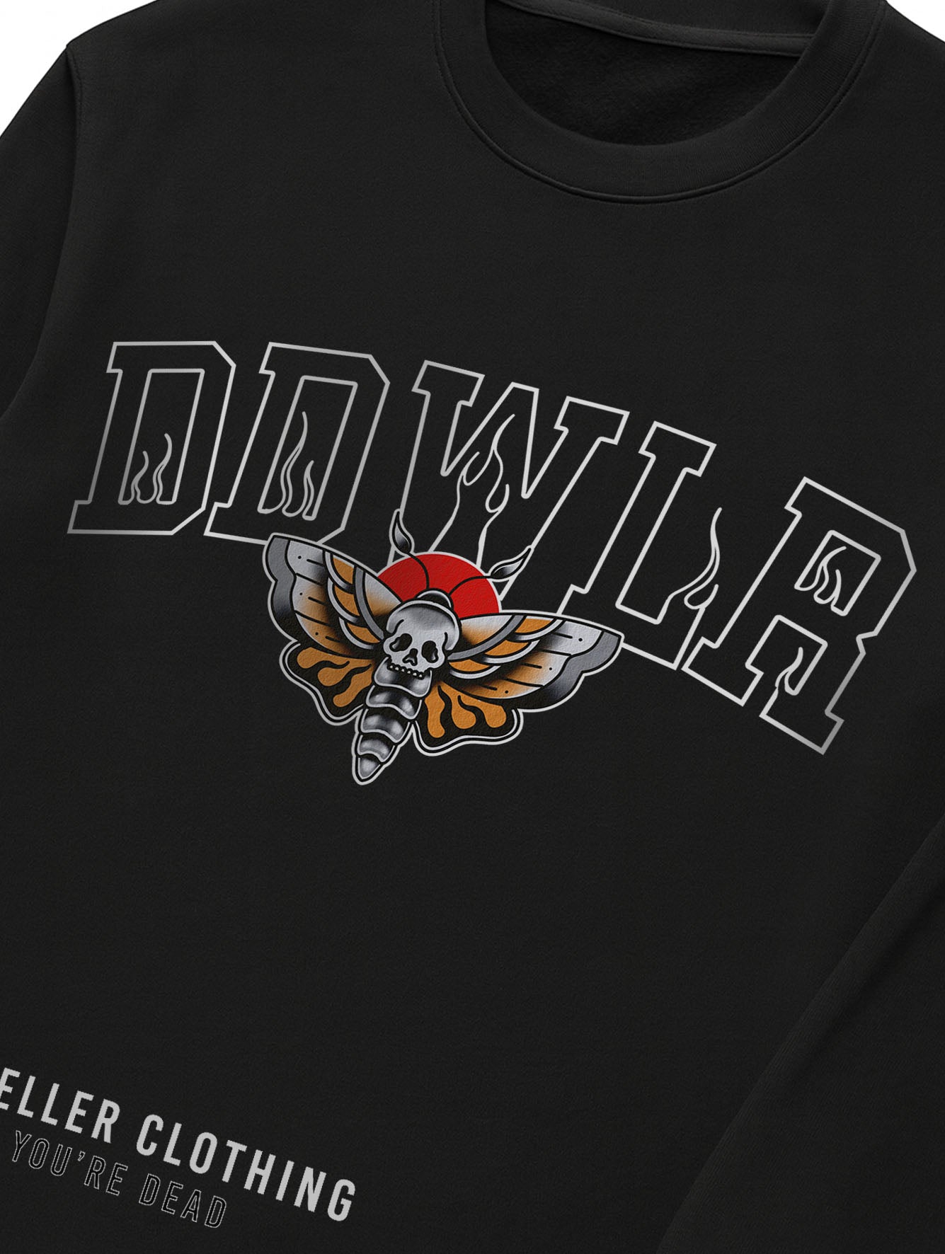 'Death Moth' Crewneck Sweatshirt