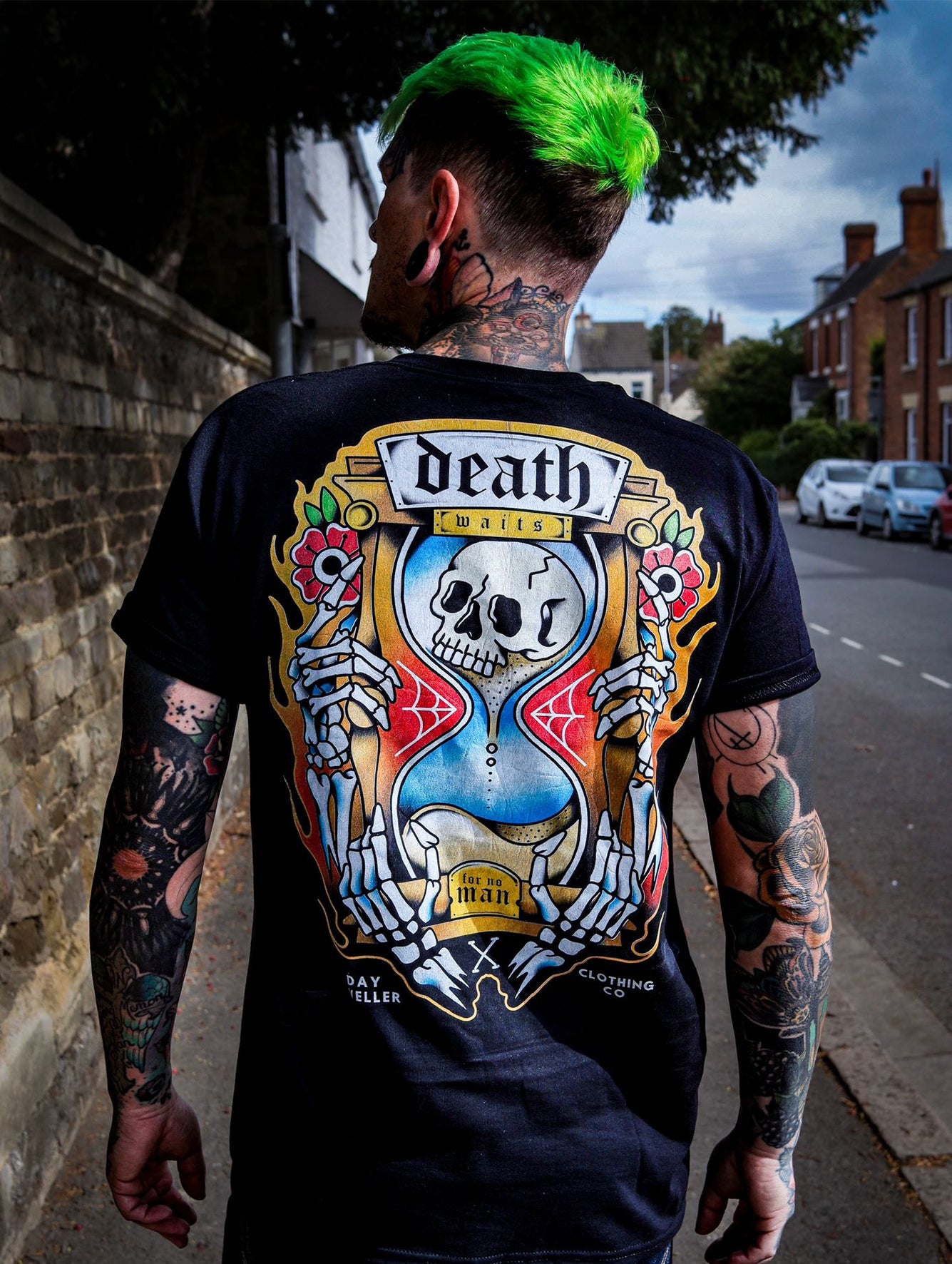 'Death Waits For No Man' Tee