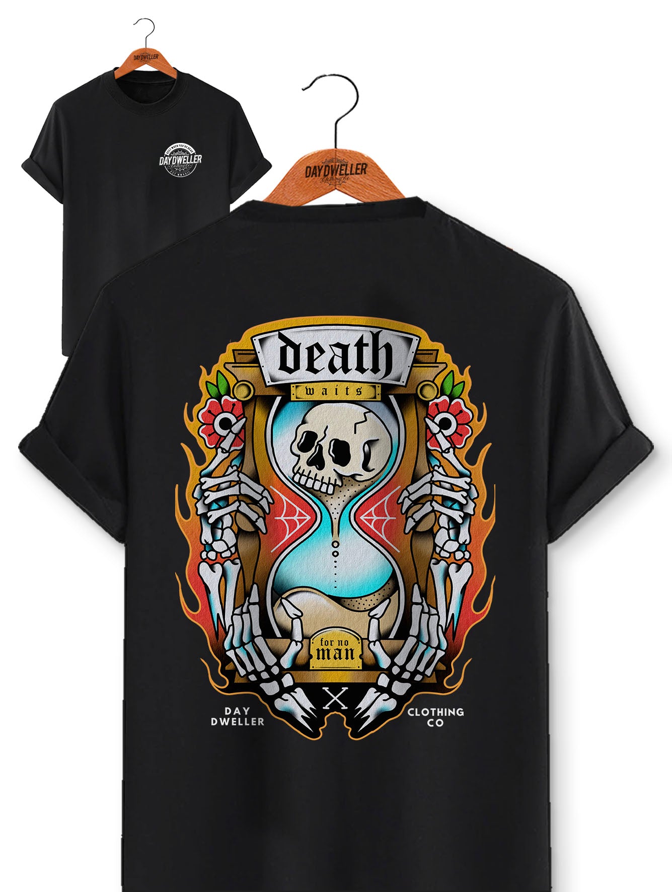 'Death Waits For No Man' Tee