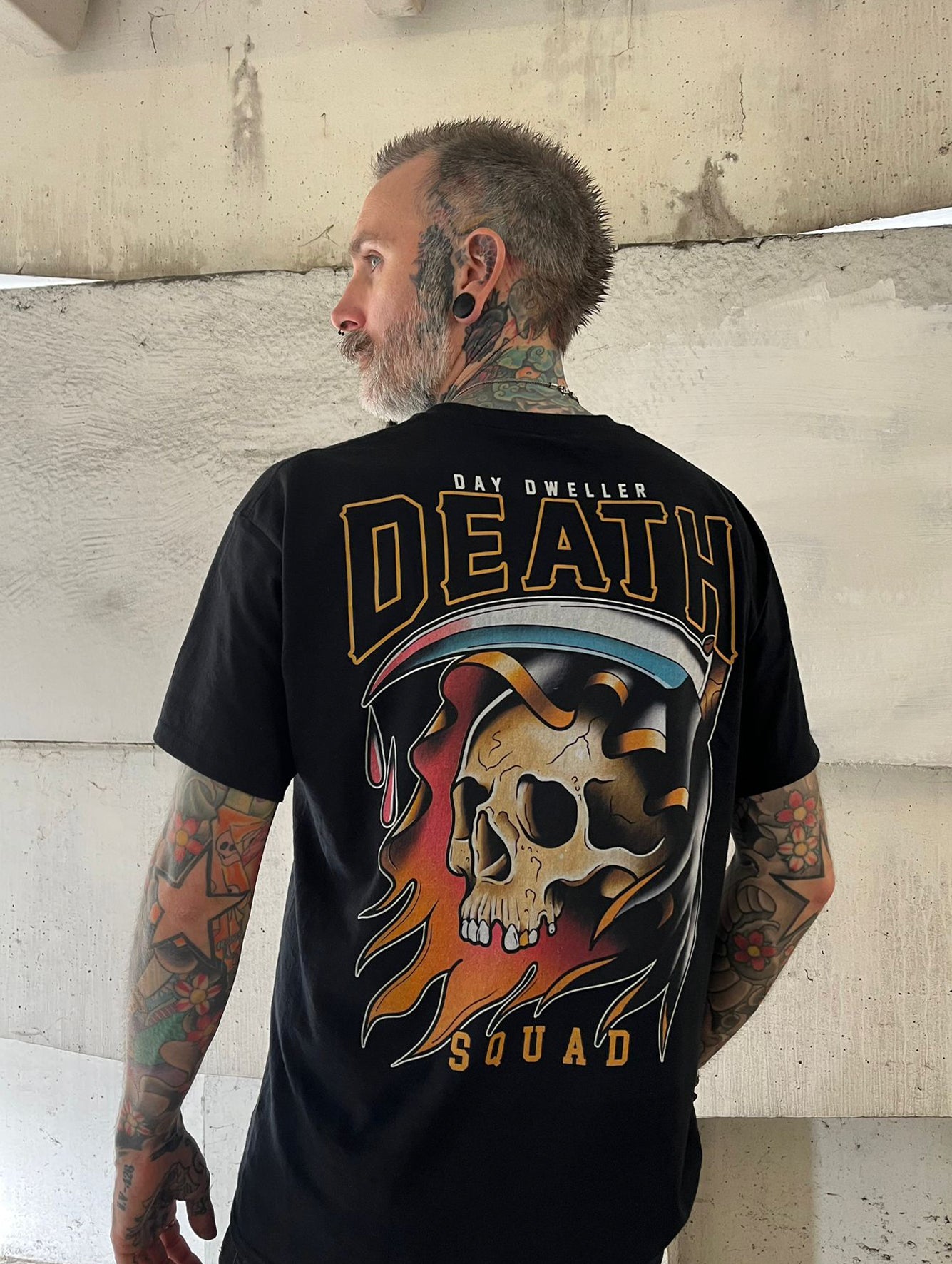 'Death Squad' Black Tee