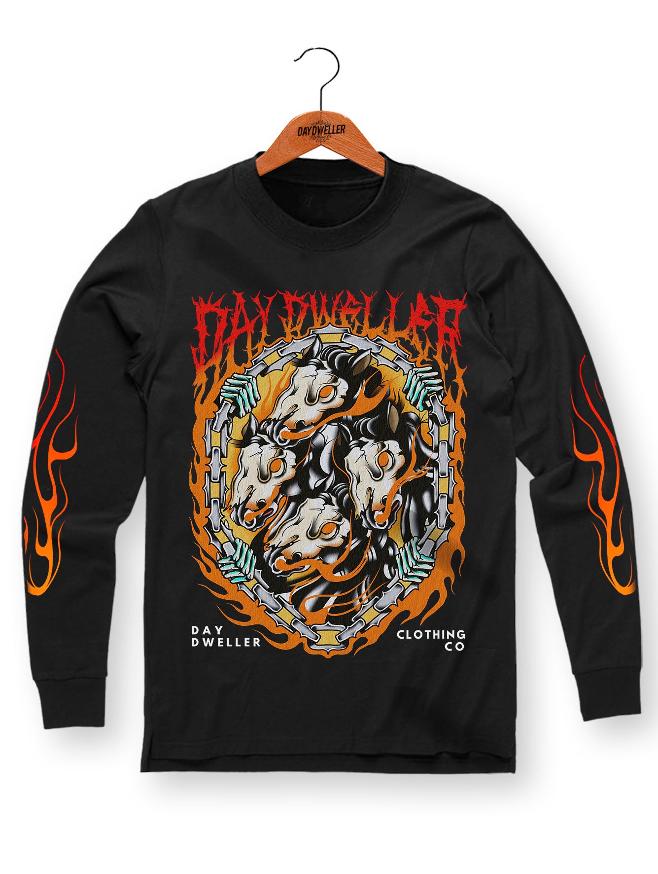'The Four Horsemen' Long Sleeve Tee
