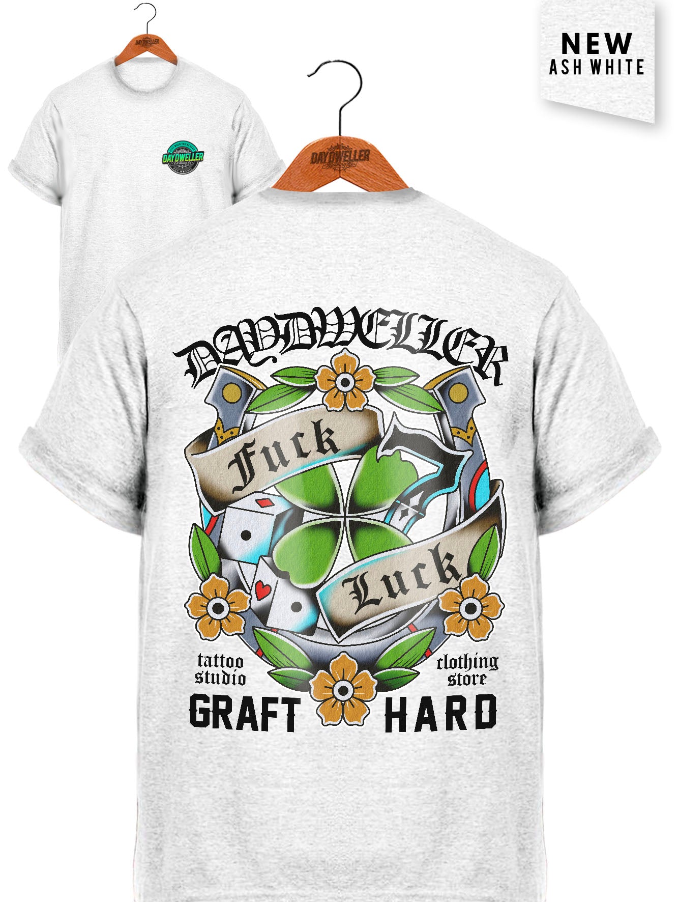 'F*ck Luck, Graft Hard' Tee