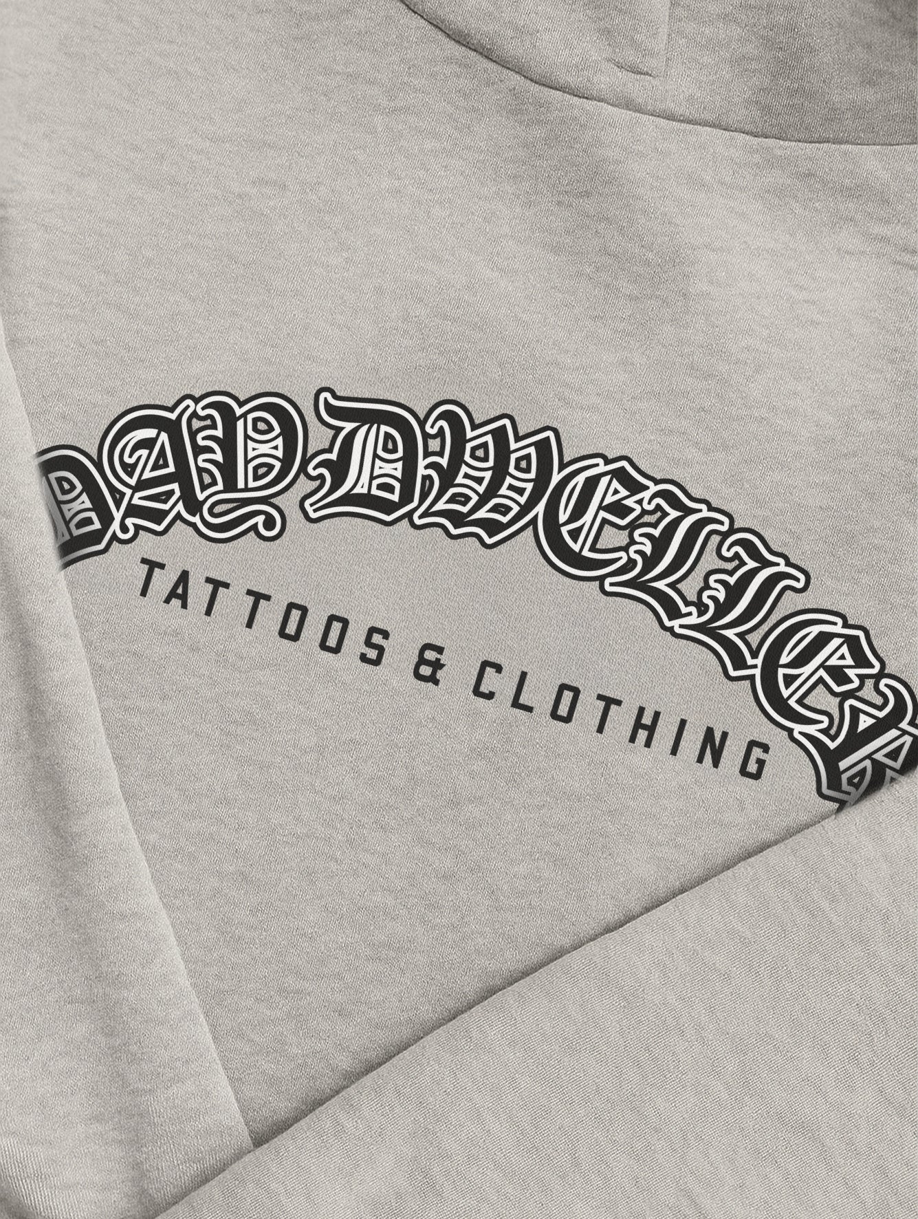 'Accept Death, Embrace Life' Grey Hoodie
