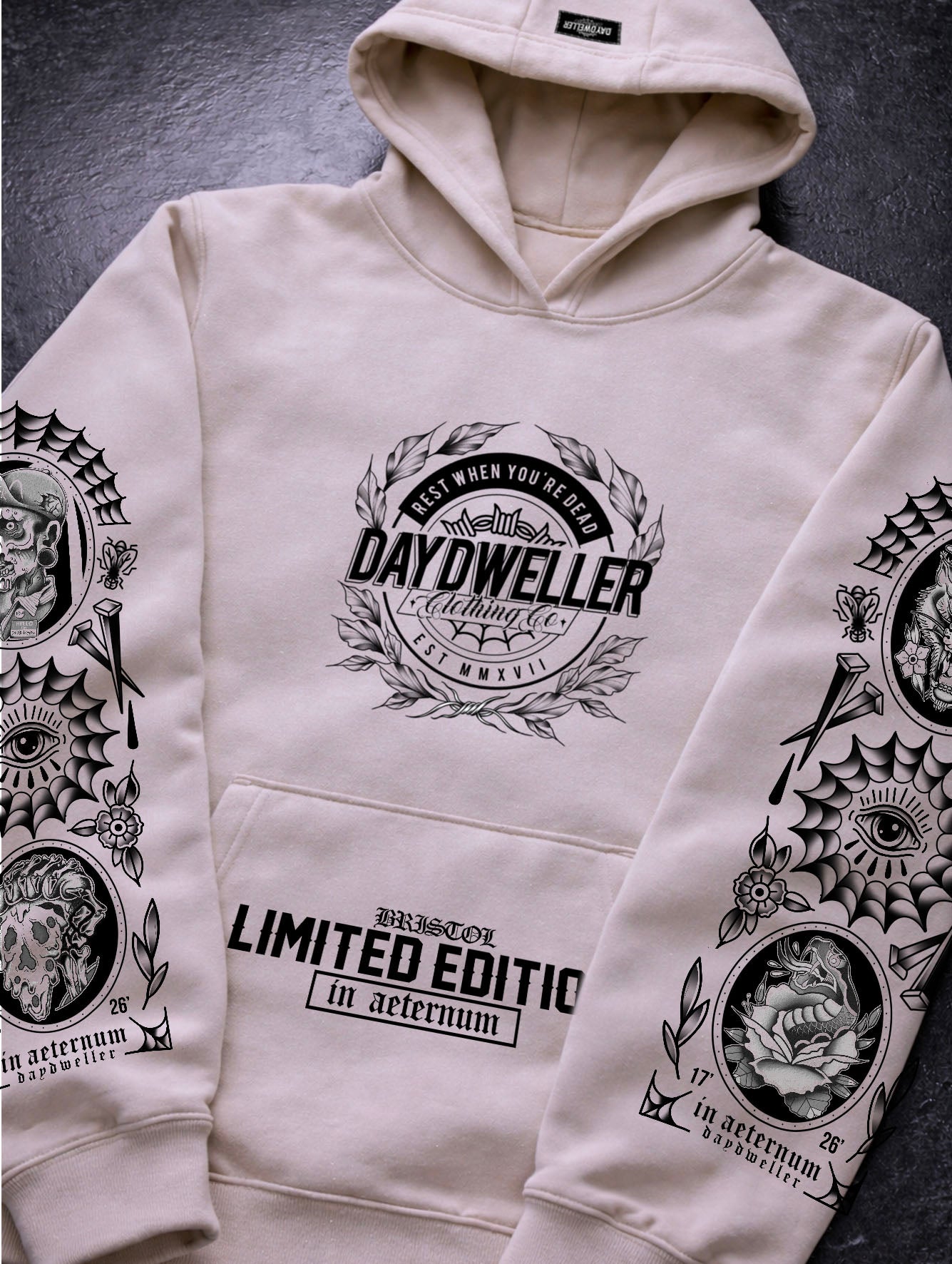 'In Aeternum' Limited Edition Heavyweight Hoodie