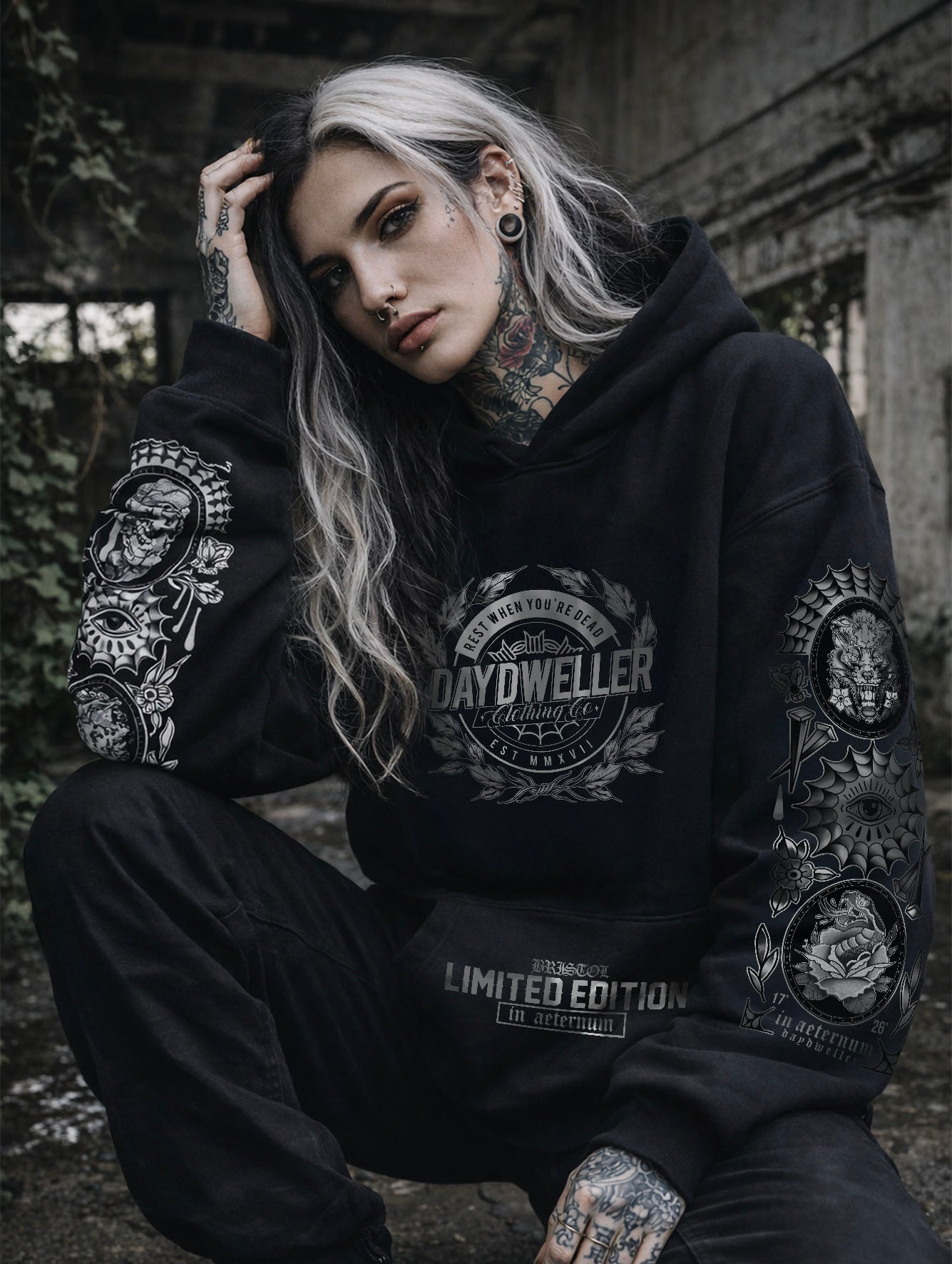 'In Aeternum' Limited Edition Heavyweight Hoodie