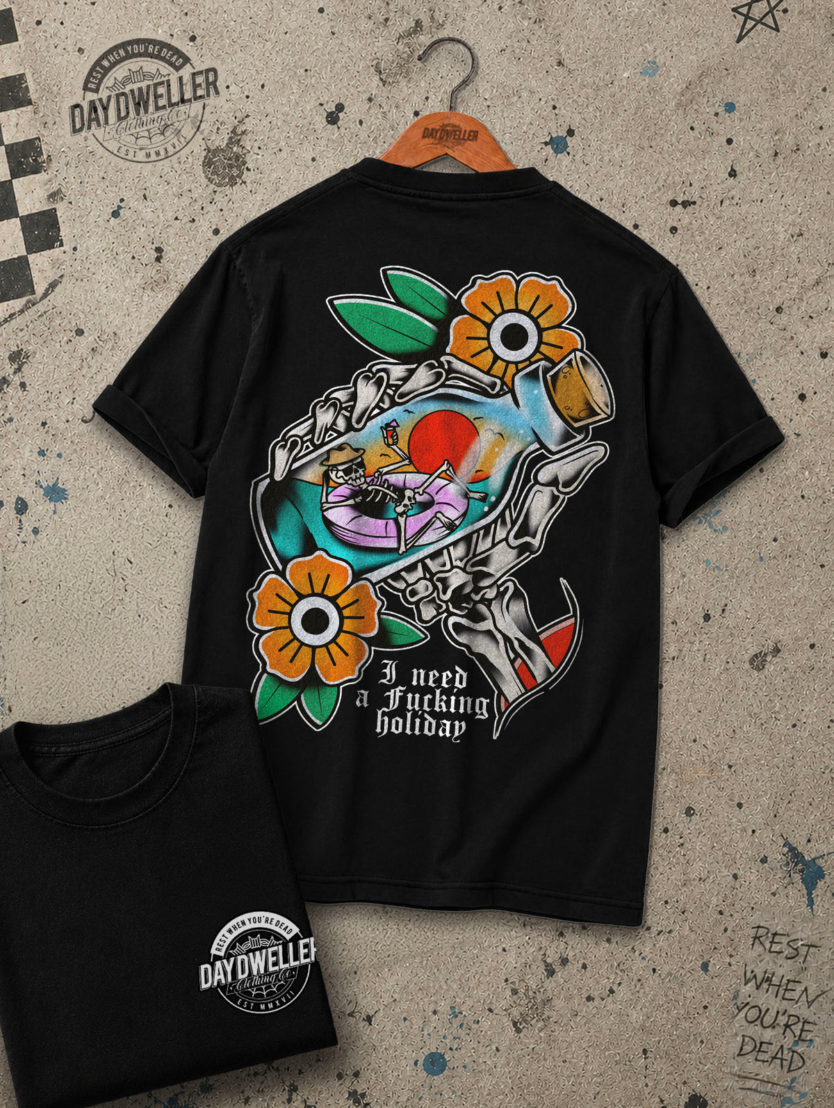 'I Need A F*cking Holiday' Tee