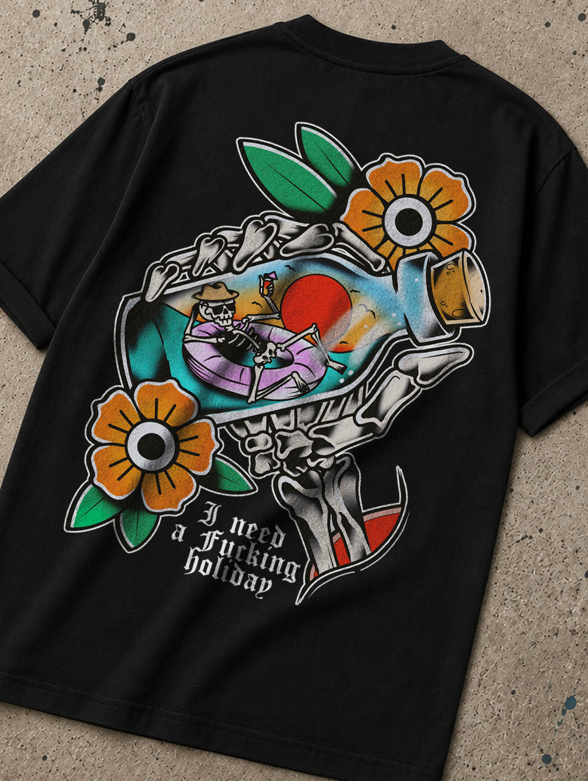 'I Need A F*cking Holiday' Tee