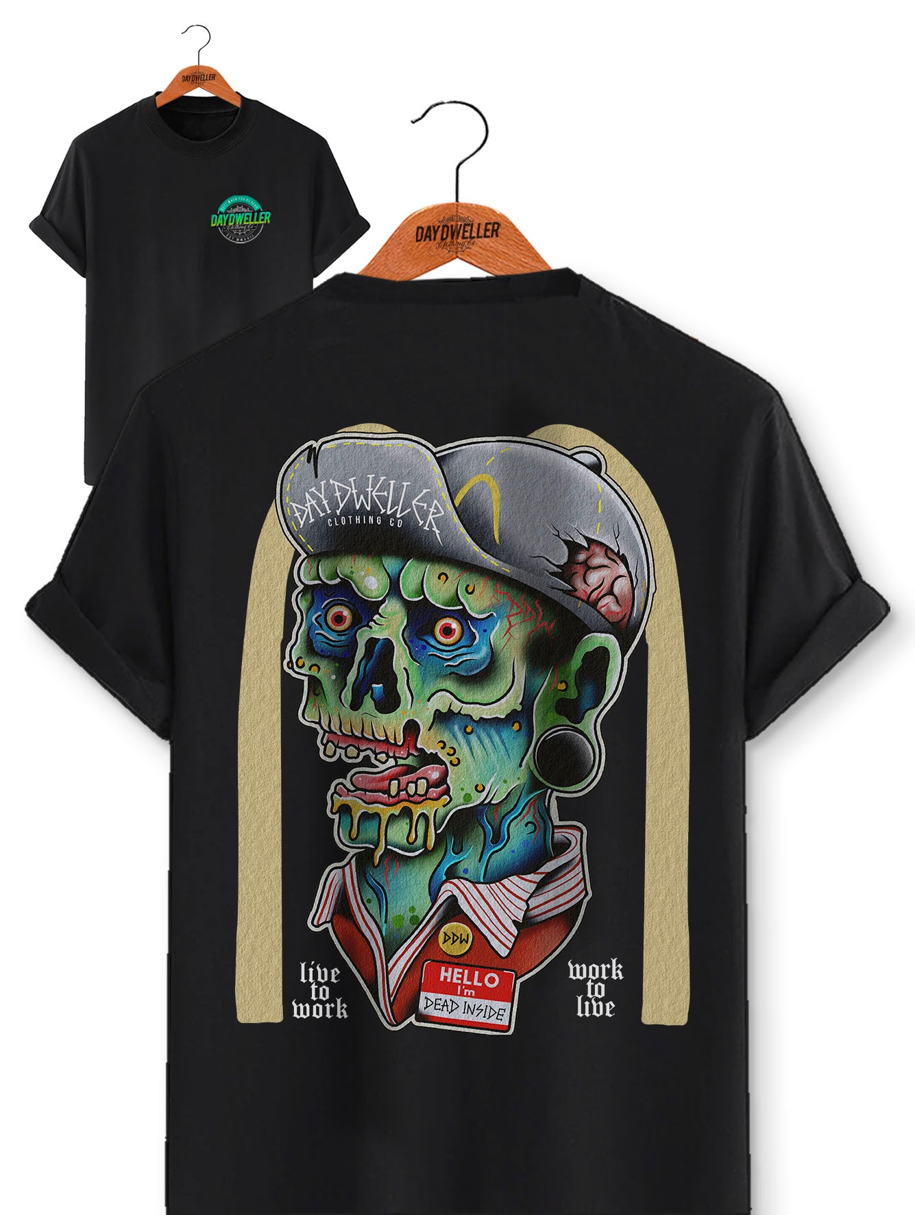 'Live to Work, Work to Live' Tee