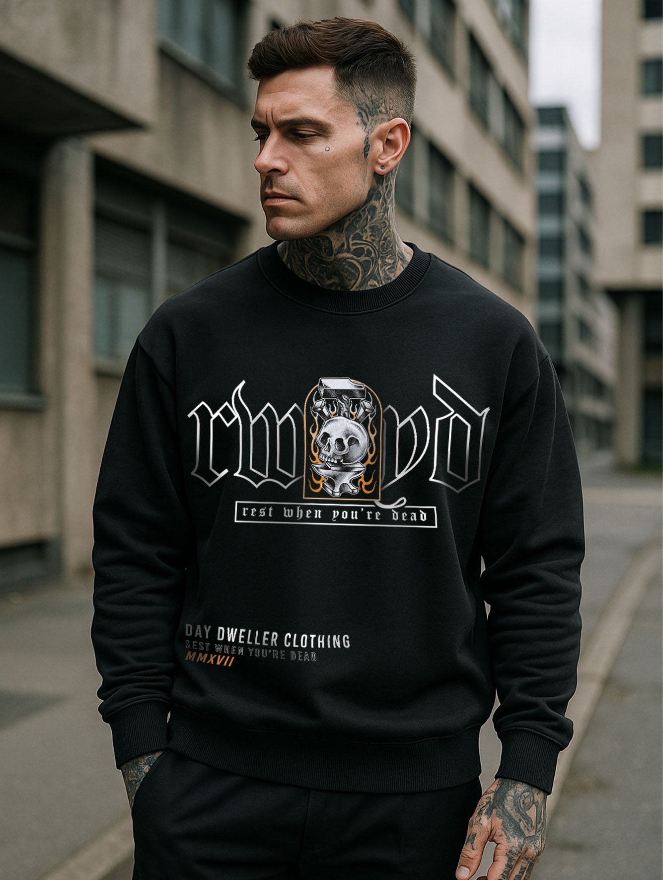 'RWYD' Crewneck Sweatshirt