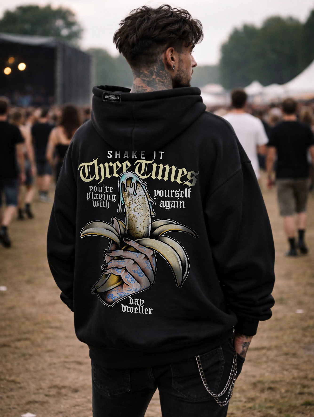 'Shake It' Heavy Zipper Hoodie