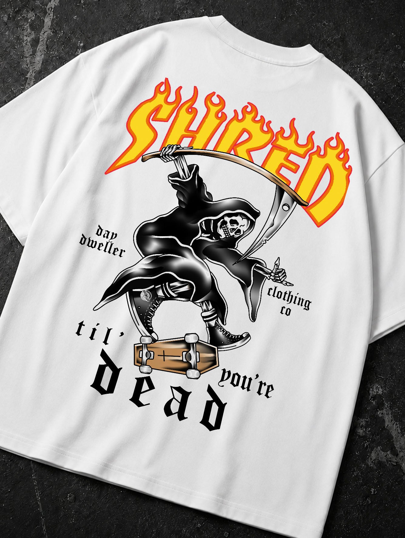 'Shred Til You're Dead' Tee