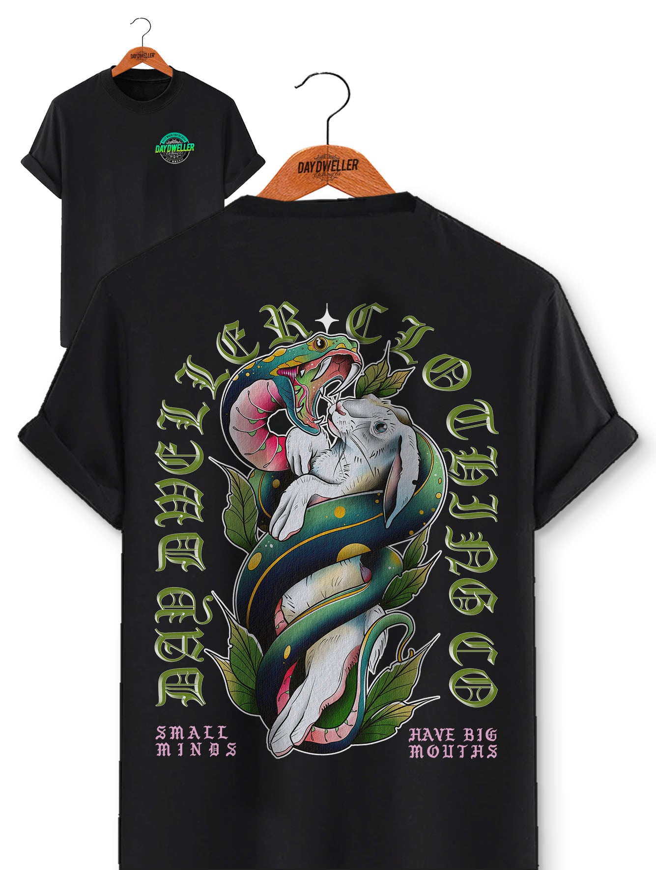 'Small Minds Have Big Mouths' Tee