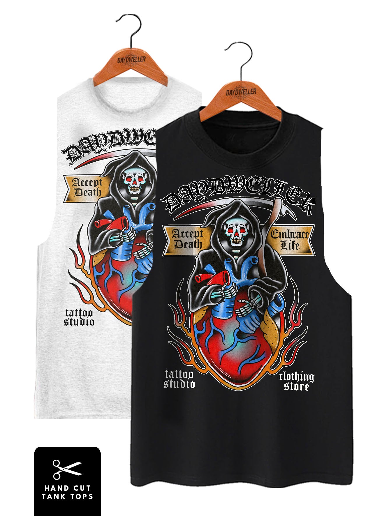 'Accept Death, Embrace Life' Tank Top