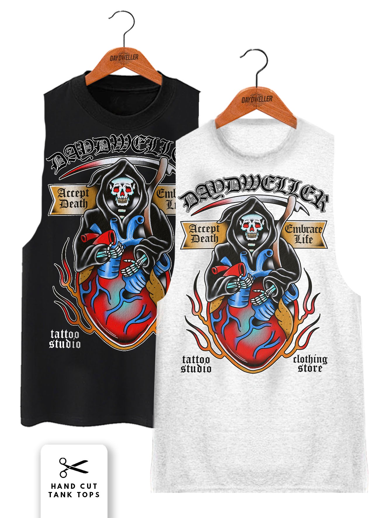 'Accept Death, Embrace Life' Tank Top
