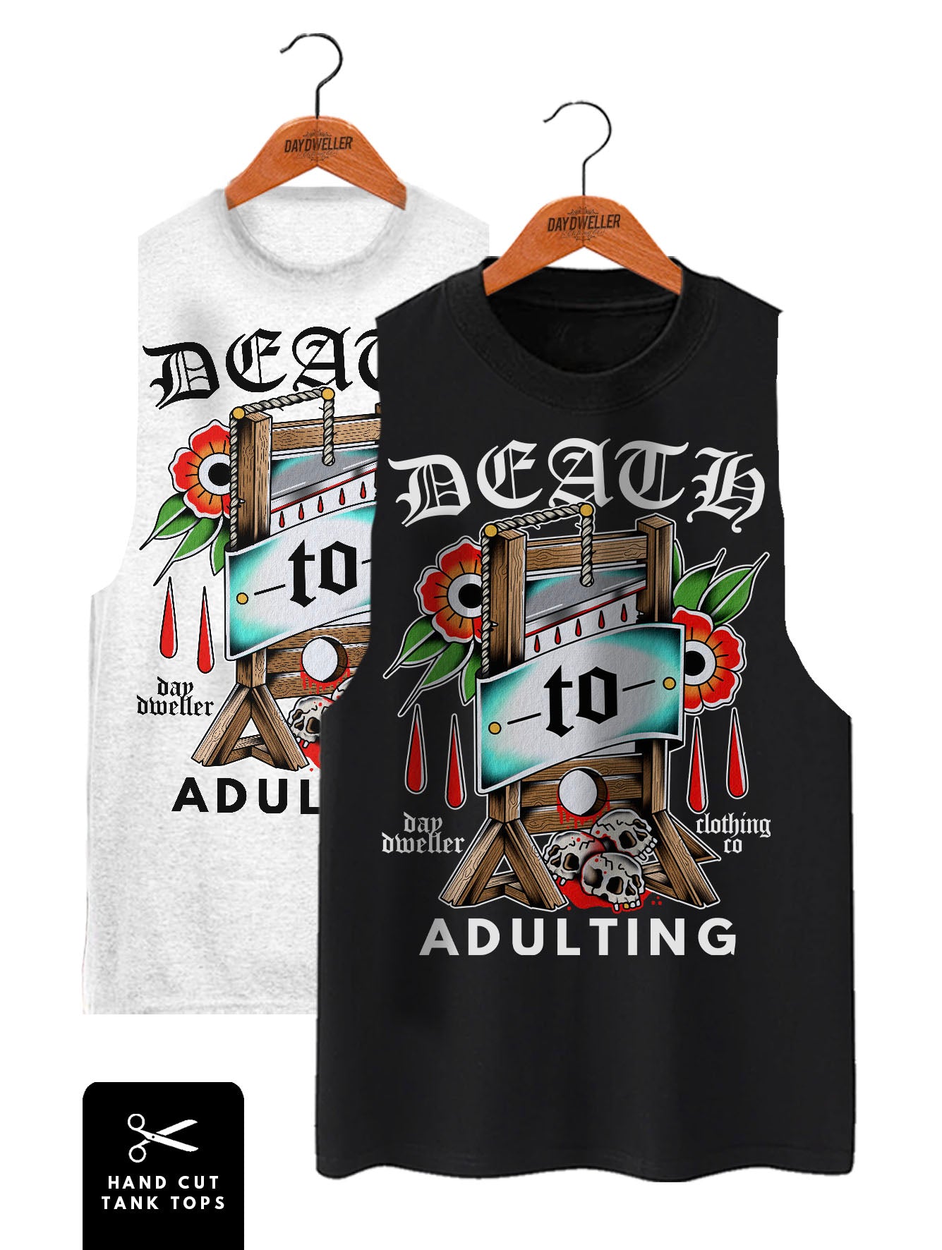 'Death to Adulting' Tank Top