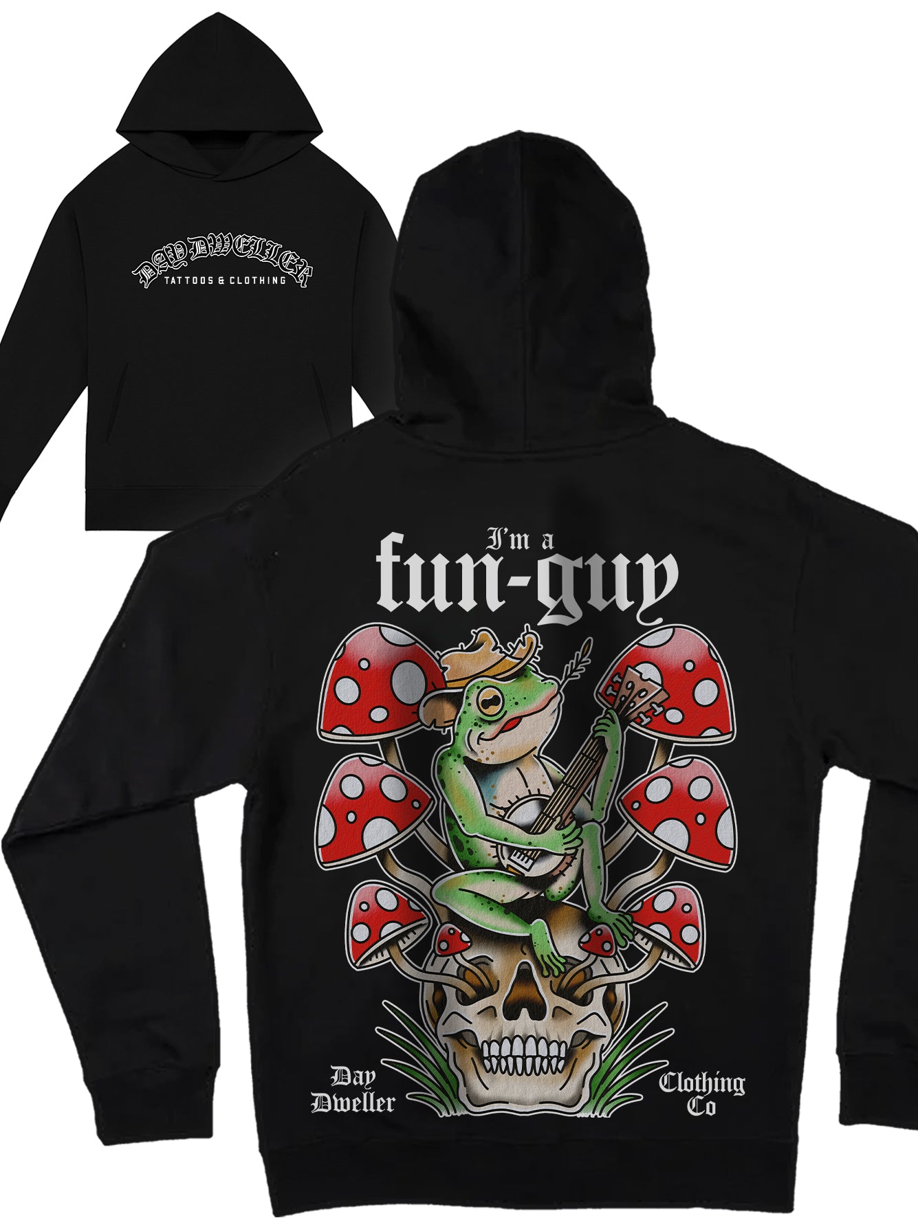 'Fun-Guy' Heavyweight Hoodie
