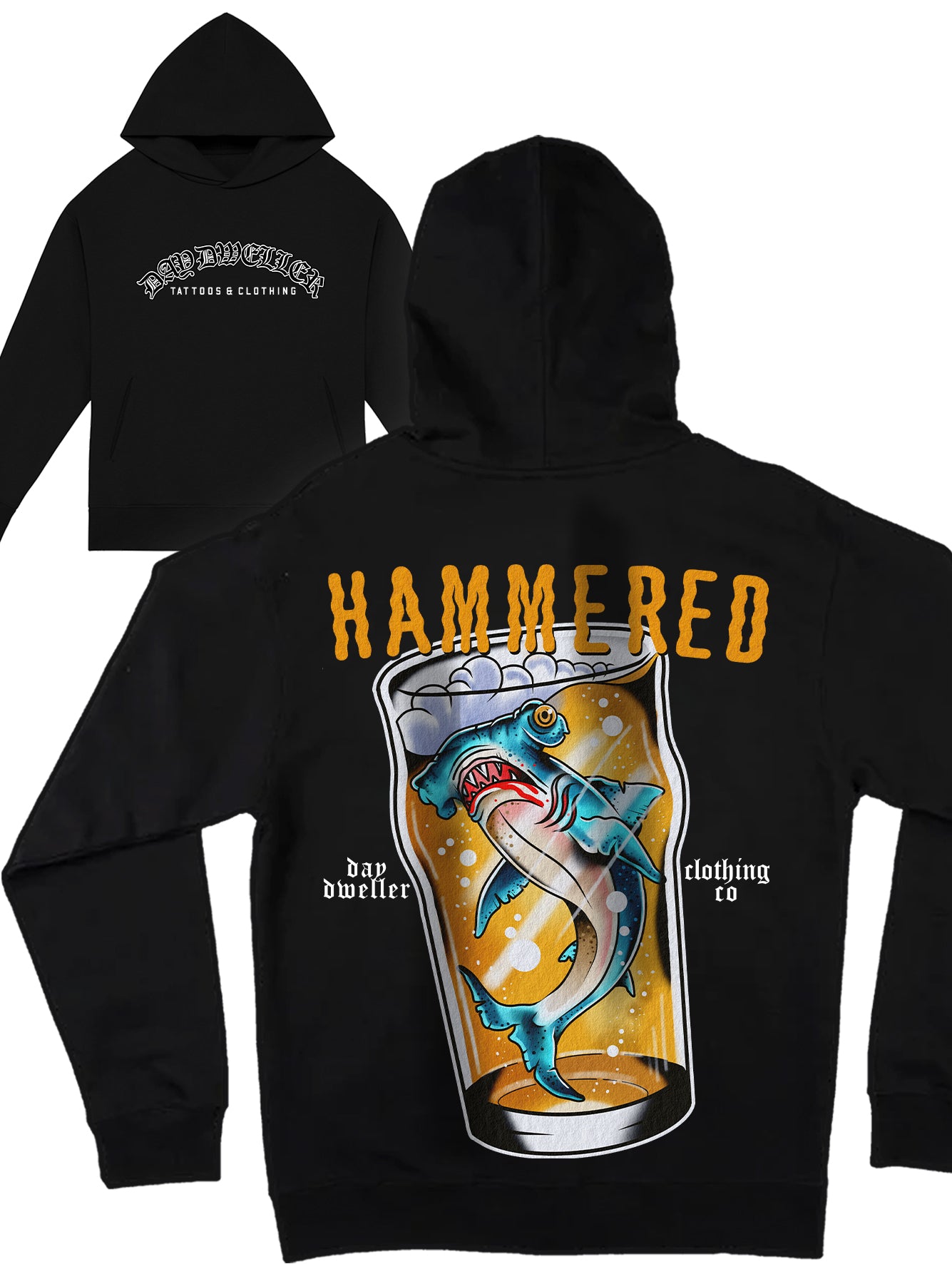 'Hammered' Heavyweight Hoodie