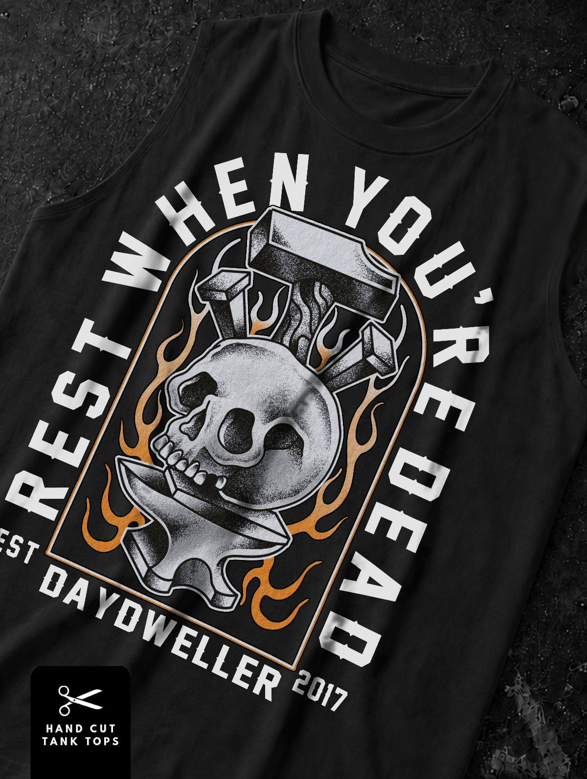 'Rest When You're Dead' Tank Top