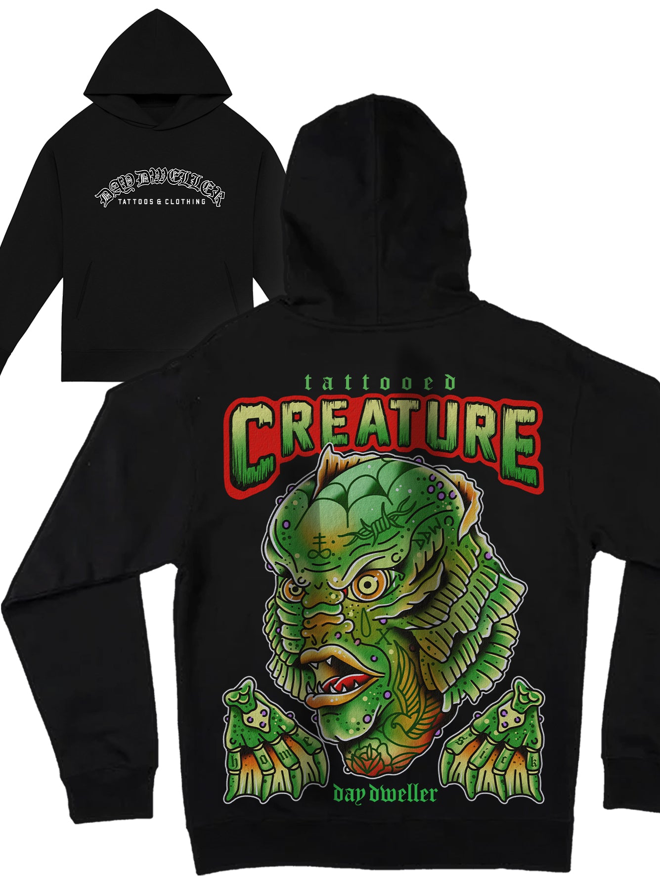'Tattooed Creature' Heavyweight Hoodie