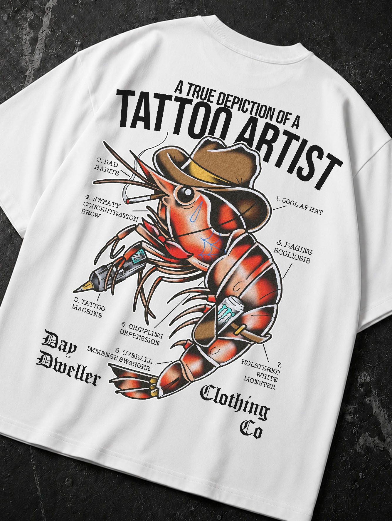 'A True Depiction of a Tattoo Artist' Tee