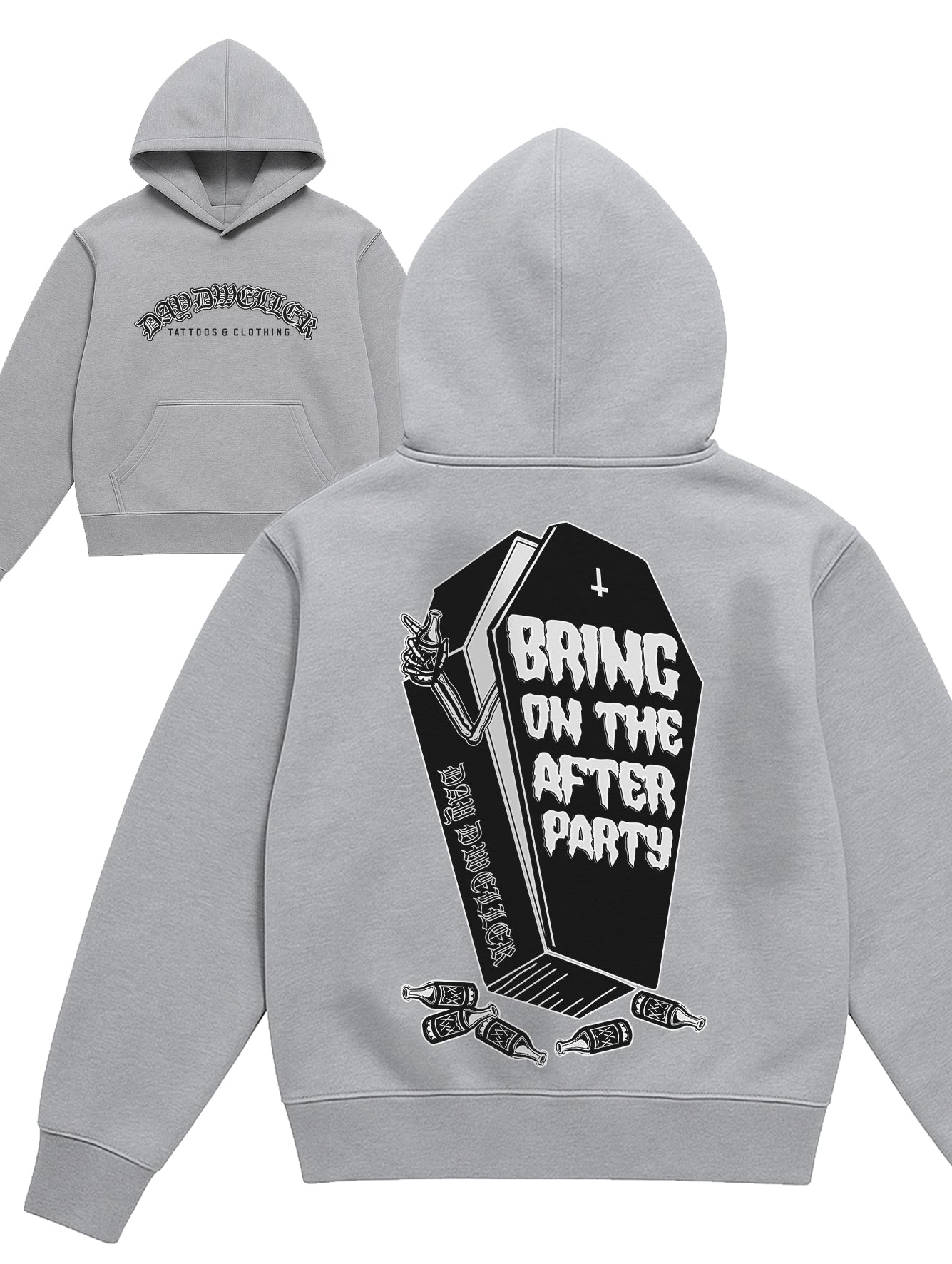 'Bring On The After Party' Grey Hoodie