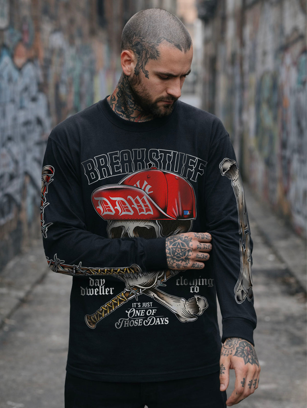 Break Styff 'Break Stuff' Long Sleeve Tee