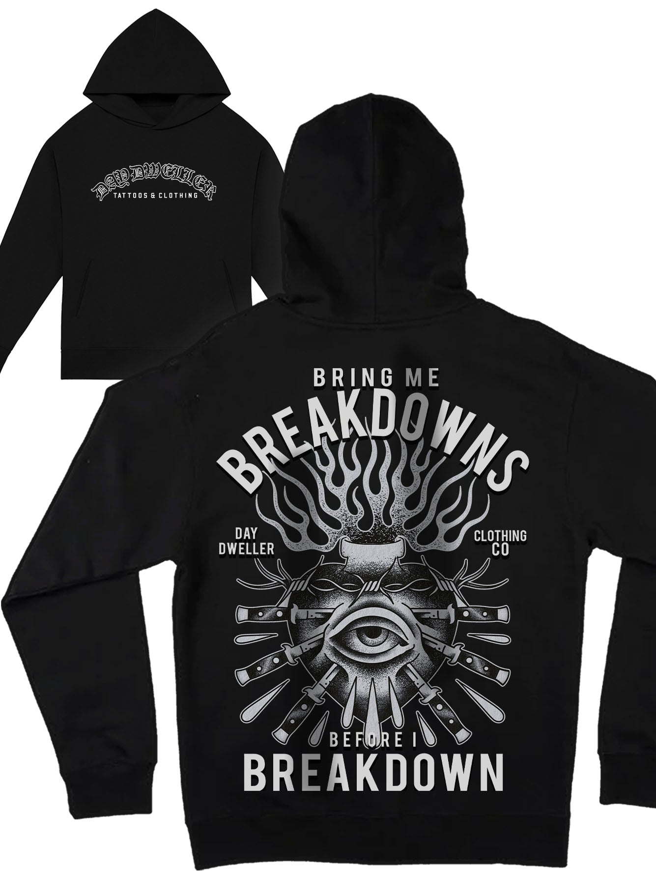 'Bring Me Breakdowns' Heavyweight Hoodie