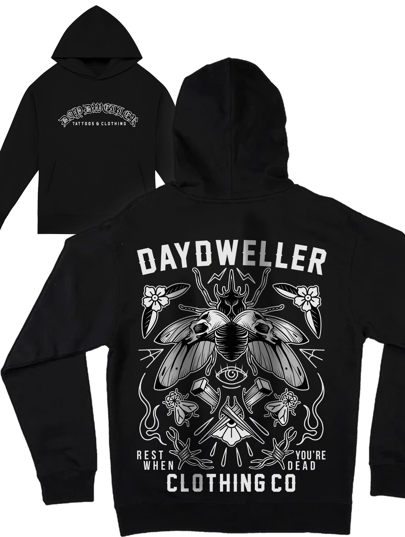 'Bug Flash' Heavyweight Hoodie