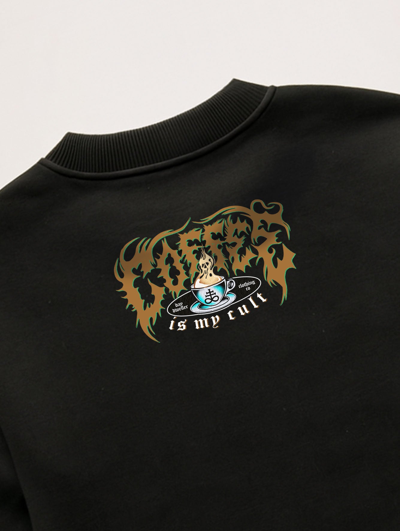 'Coffee Is My Cult' Crewneck Sweatshirt