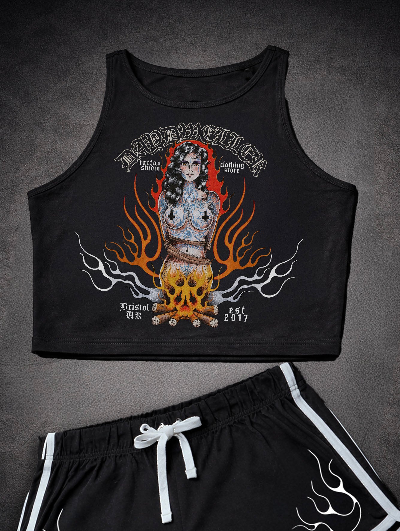 'Burn The Witch' Crop Top