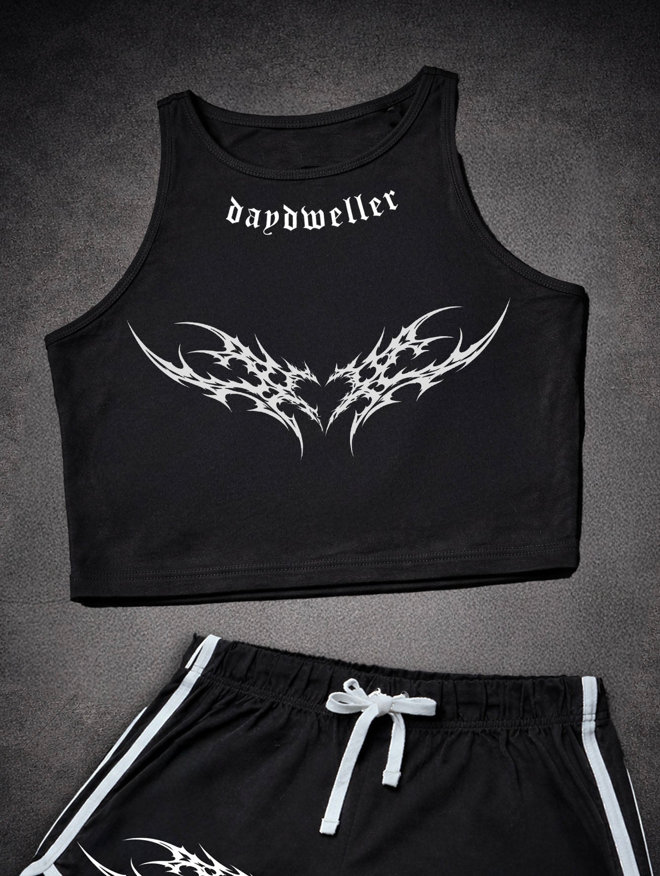 'Cybersigilism' Crop Top