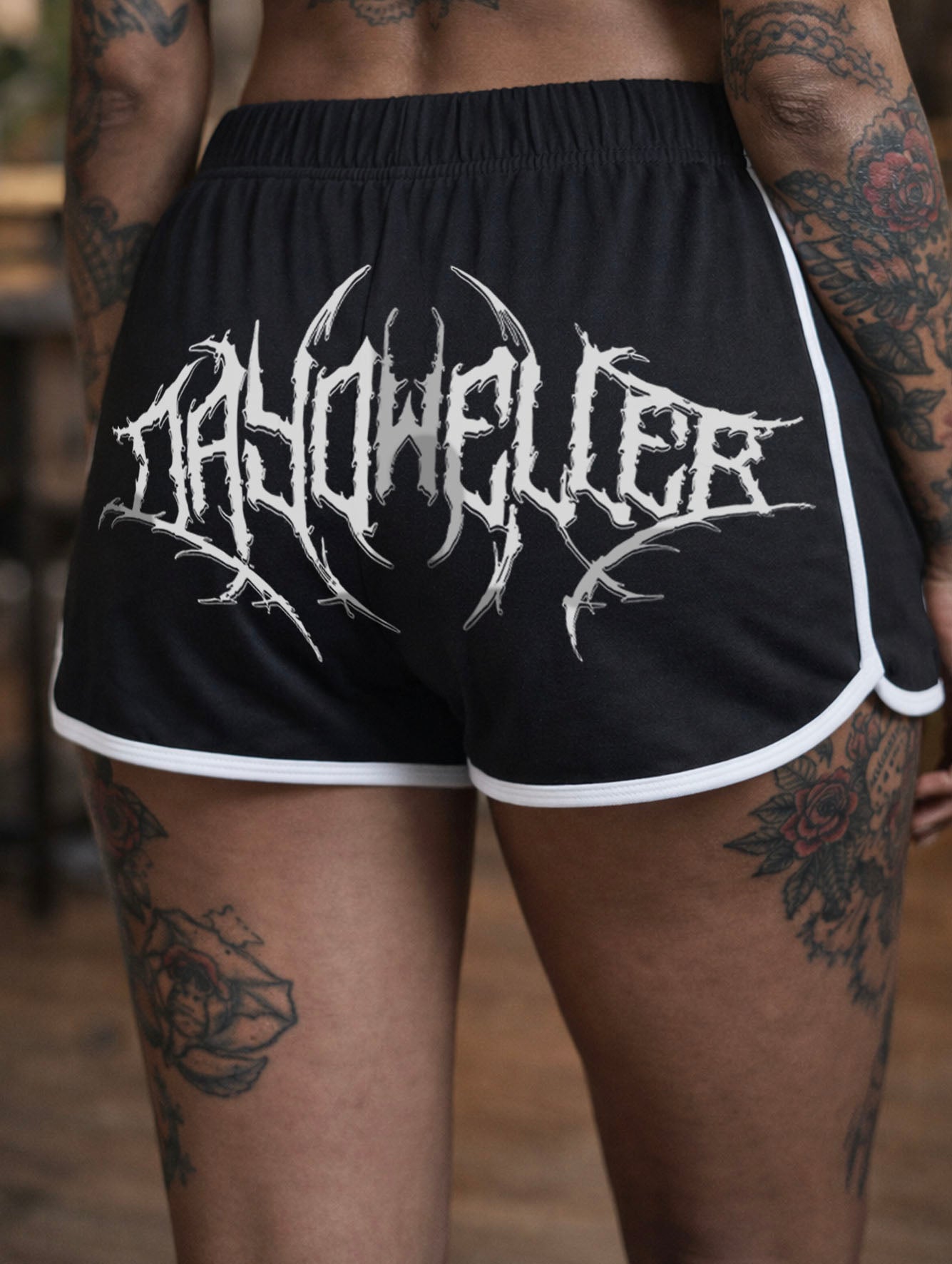 'DDW Barb' Booty Shorts