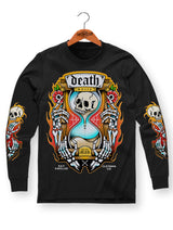 'Death Waits' Long Sleeve Tee