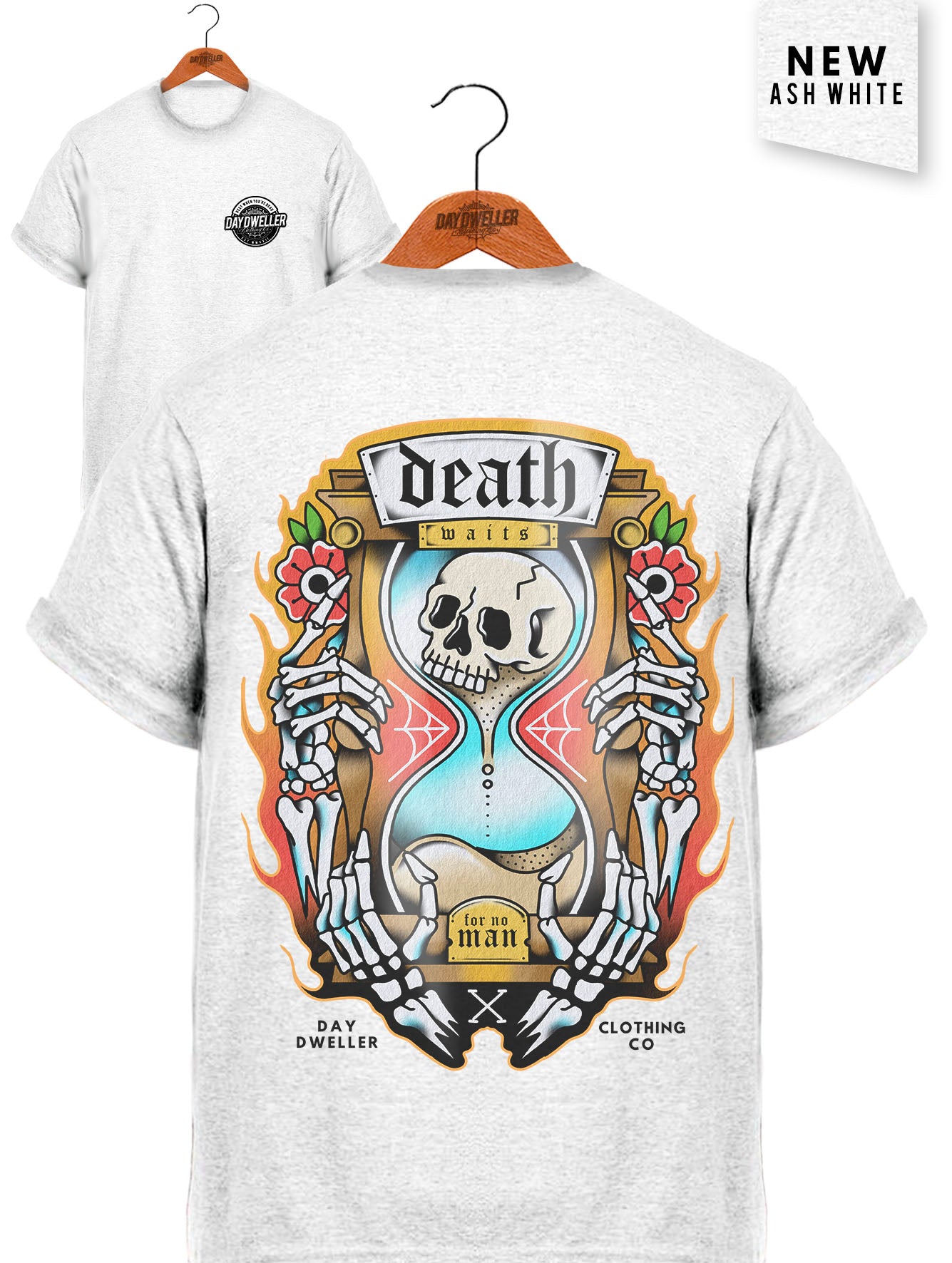 'Death Waits For No Man' Tee