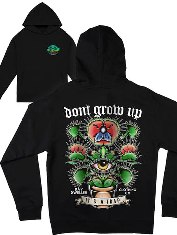 'Don't Grow Up, It's A Trap' Heavyweight Hoodie