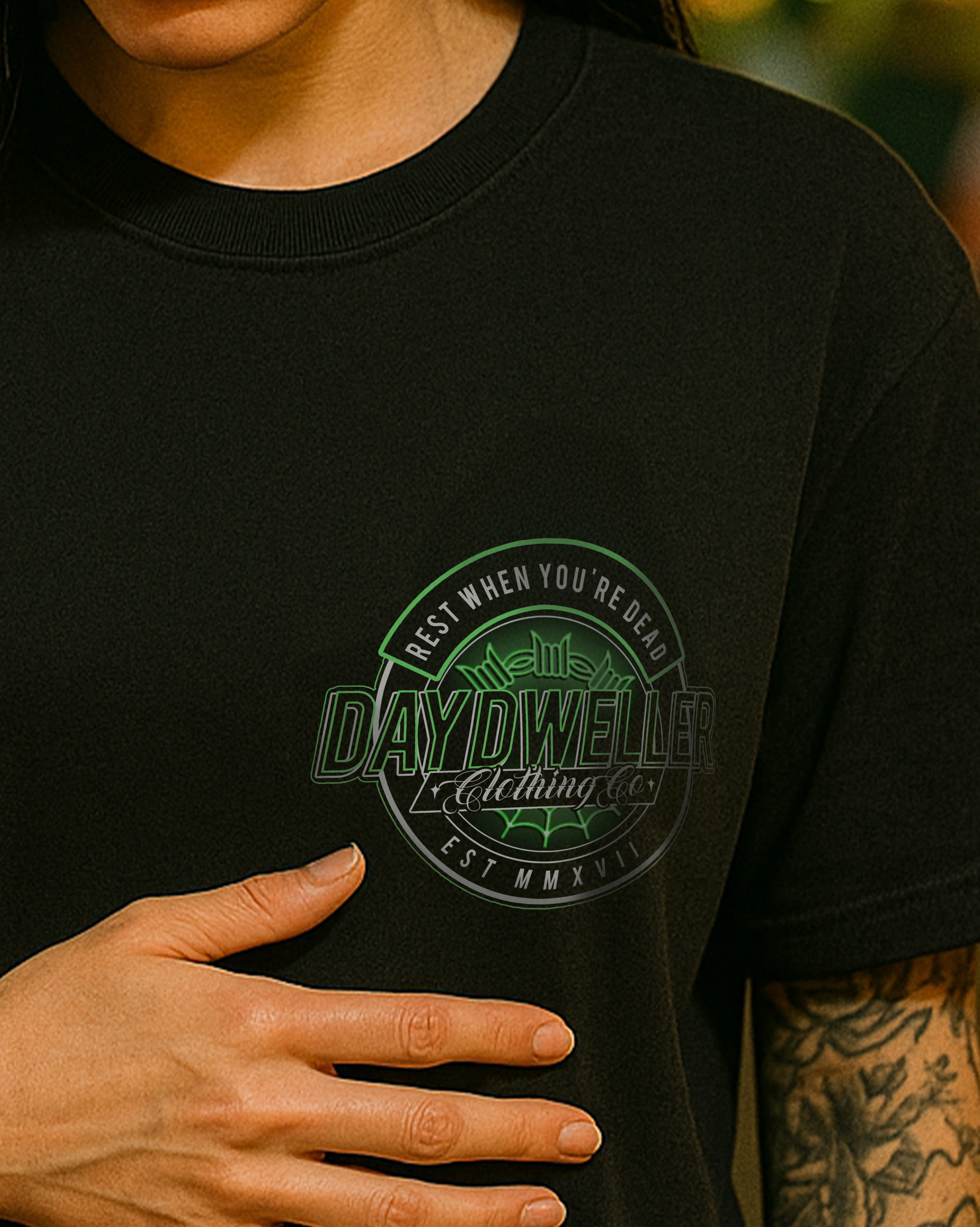 'Wednesday Is The New Friday' Black Tee