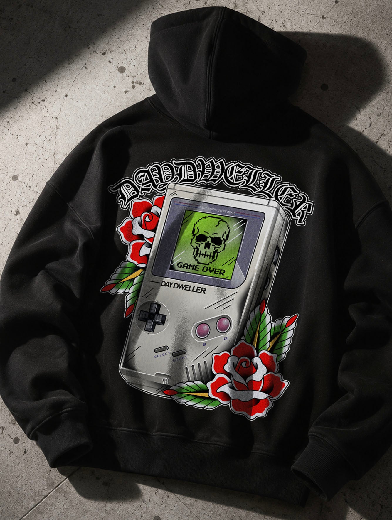 'Game Over' Heavyweight Hoodie